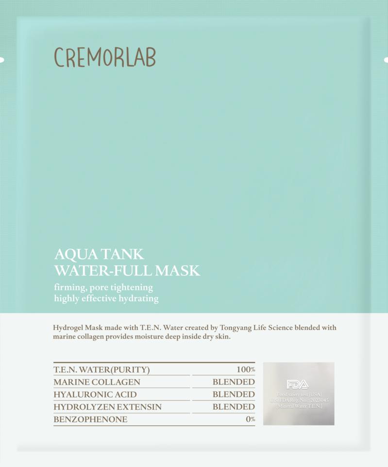 Cremorlab Aqua Tank Hydro Plus Water-full Mask
