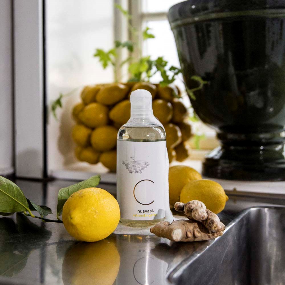 Alternativ bild 1 för C Soaps House Cleaning Lemon & Ginger 500 ml