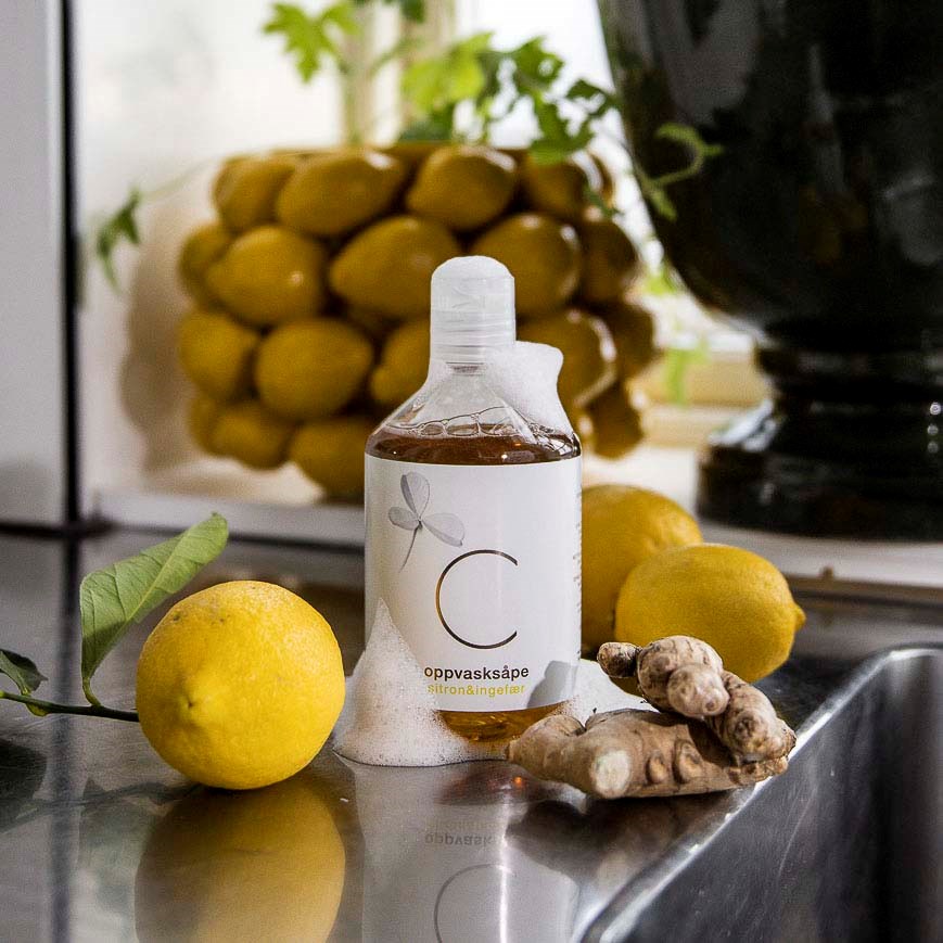 Alternativ bild 1 för Csoaps Dishwashing Liquid Lemon & Ginger - 500 ml