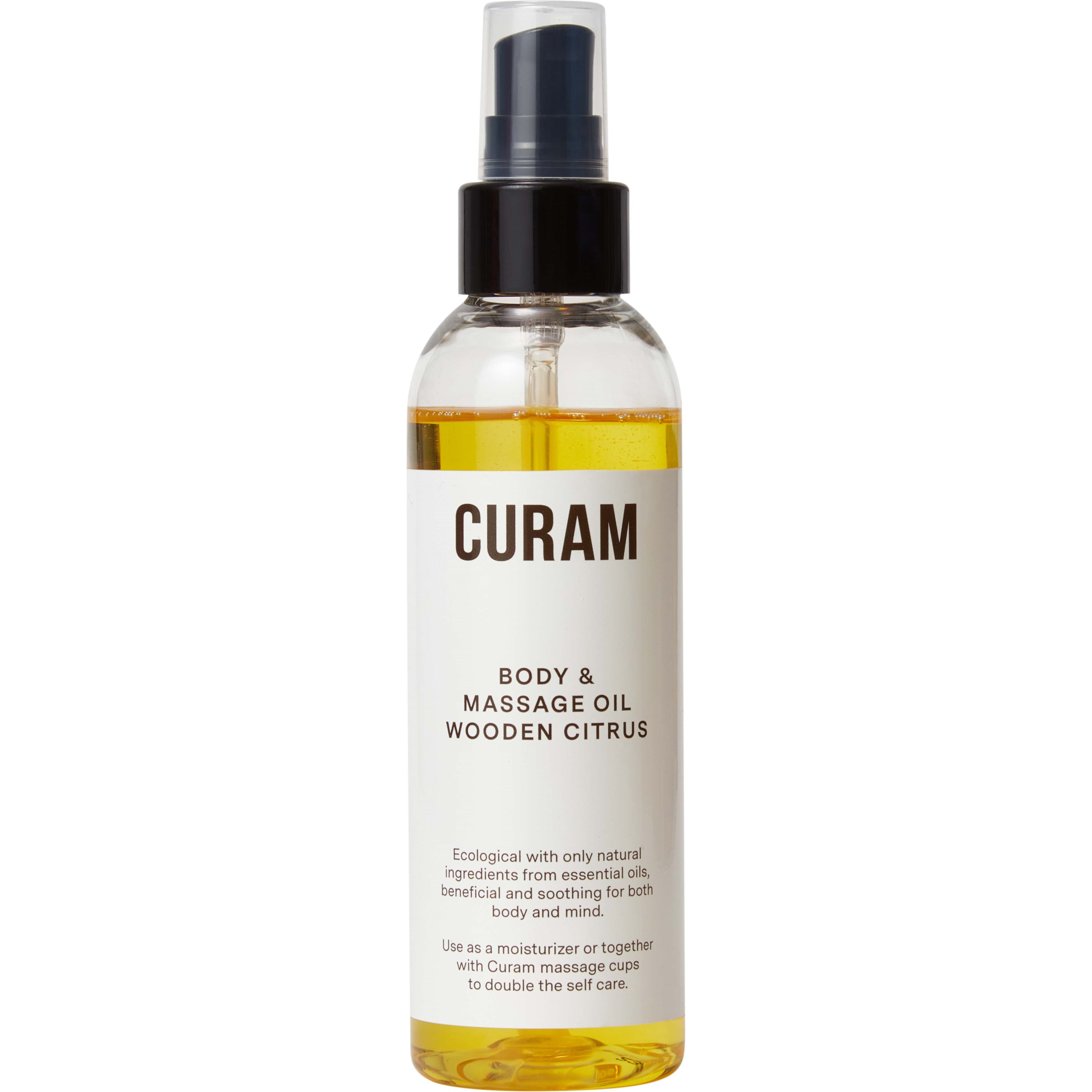 Läs mer om Curam Body And Massage Oil Wooden Citrus 150 ml