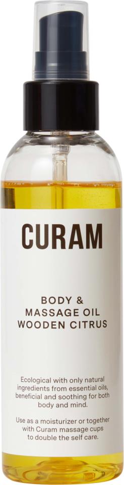 Curam Body And Massage Oil Wooden Citrus 150 ml
