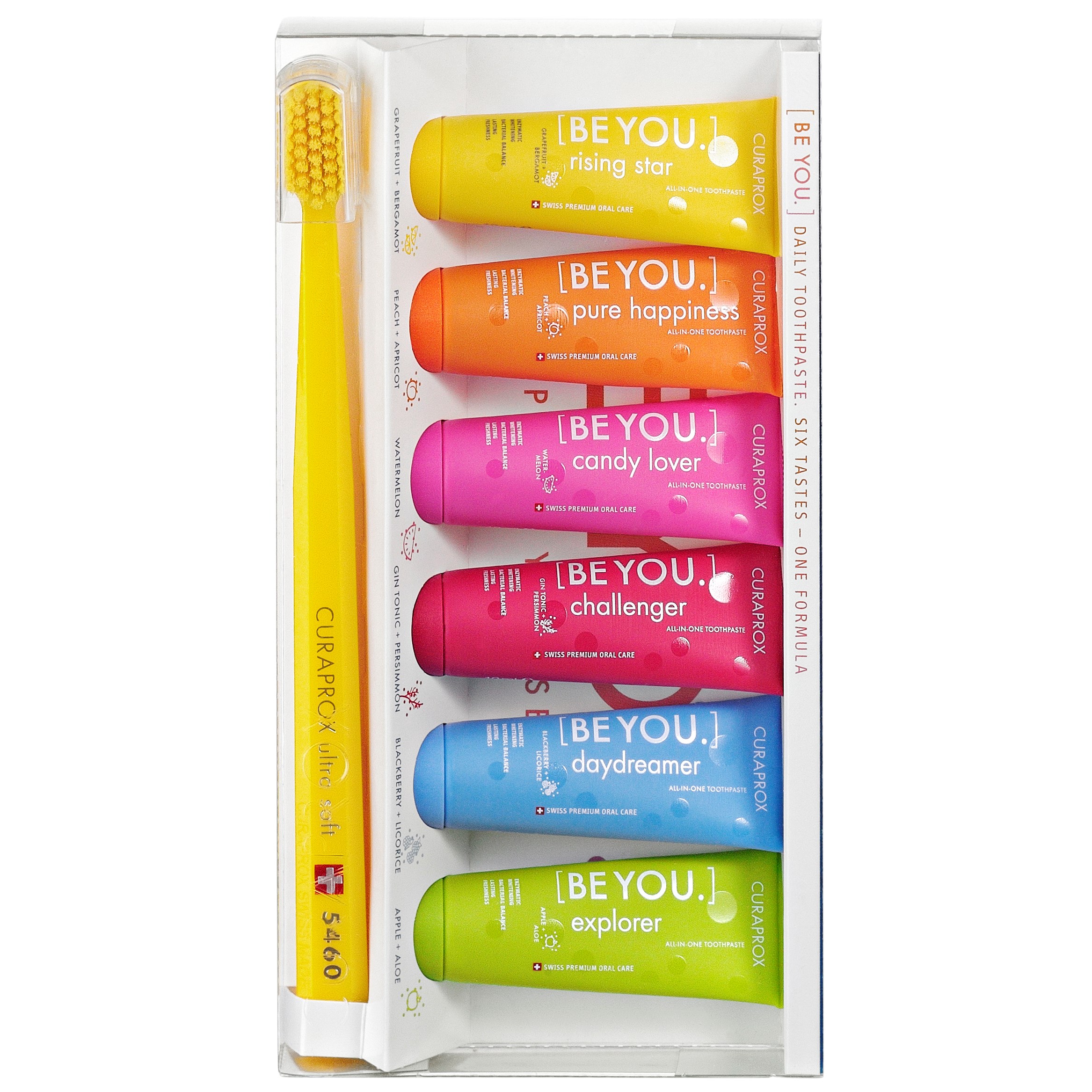 Curaprox Be You Six Taste Pack billede