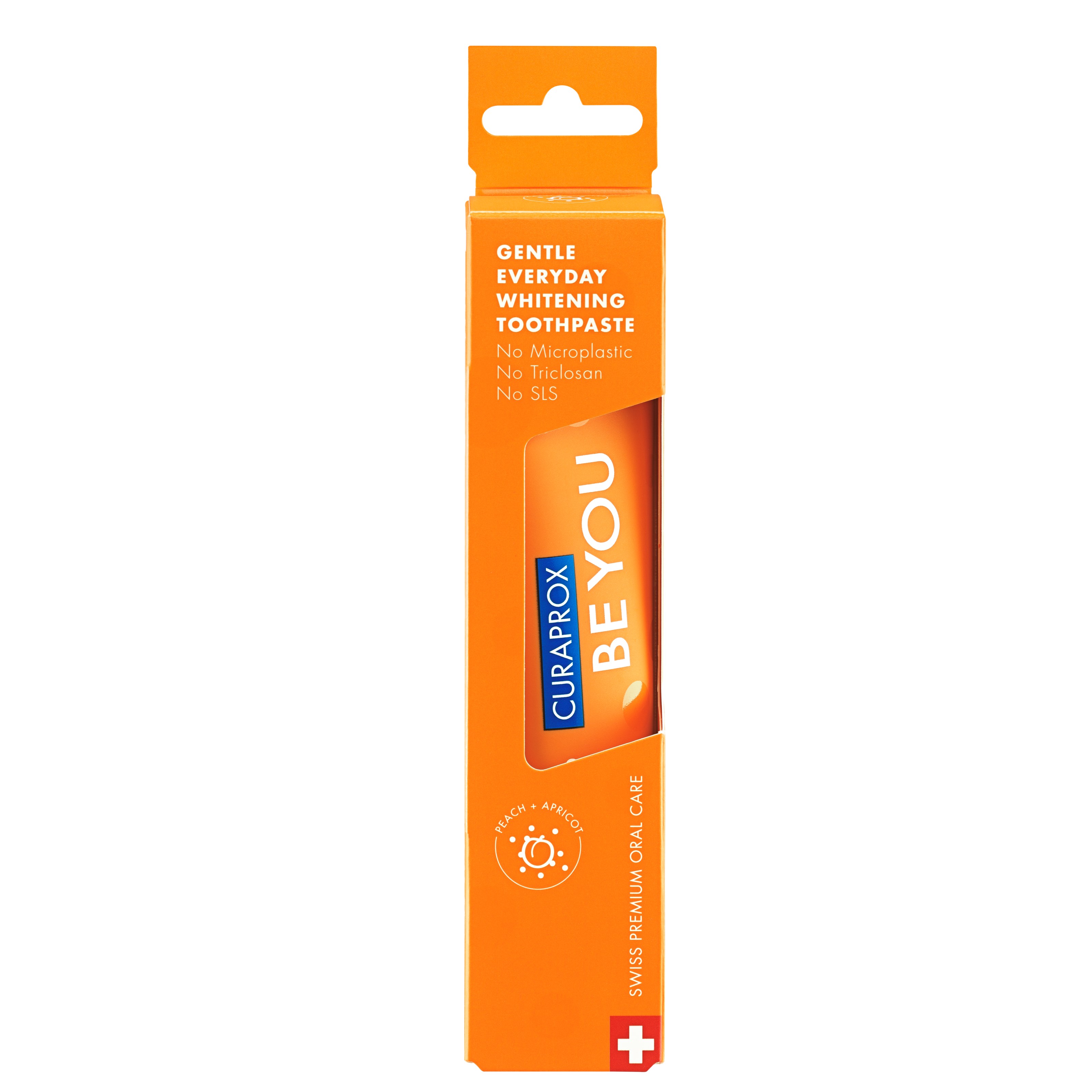 Läs mer om Curaprox Be You toothpaste Pure happiness, peach & apricot 60 ml