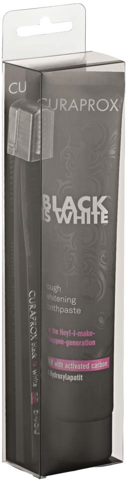 Curaprox Black Is White Tandkräm 90 ml