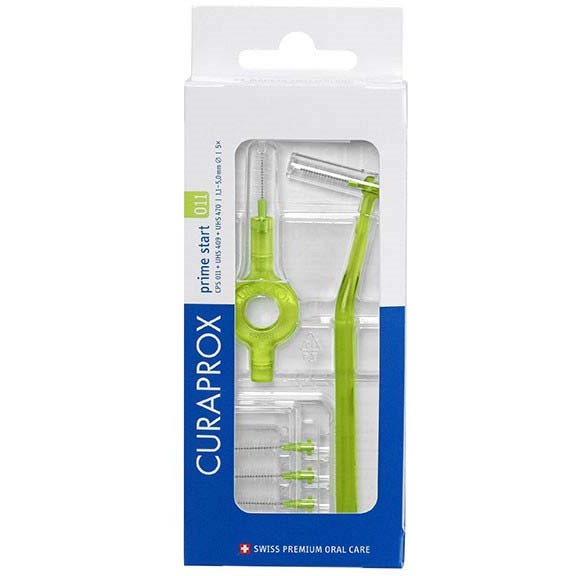 CPS Prime Start Lime, 5 børster + 2 håndtag - 5,0 mm