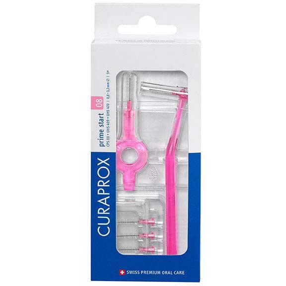 CPS Prime Start Pink, 5 børster + 2 håndtag - 3,2 mm