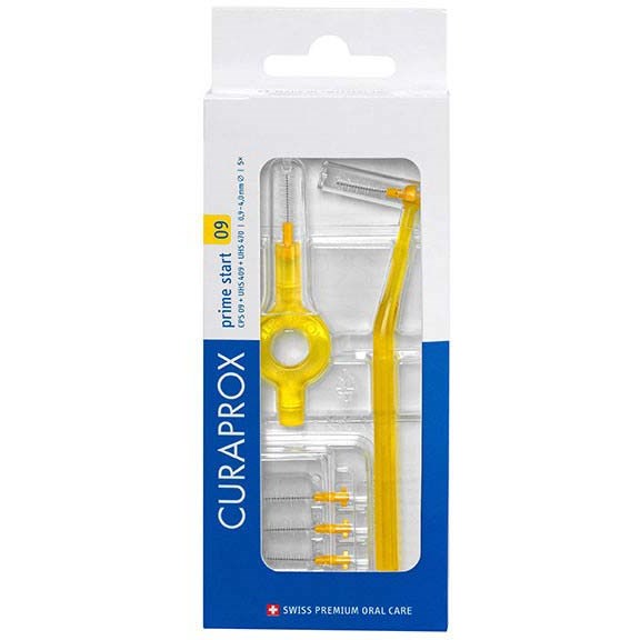 CPS Prime Start Gul, 5 børster + 2 håndtag - 4,0 mm