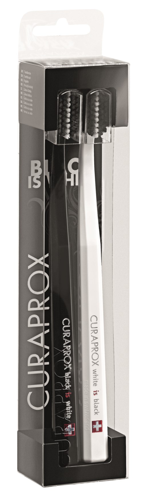 Curaprox Black is White Duo Svart/Vit