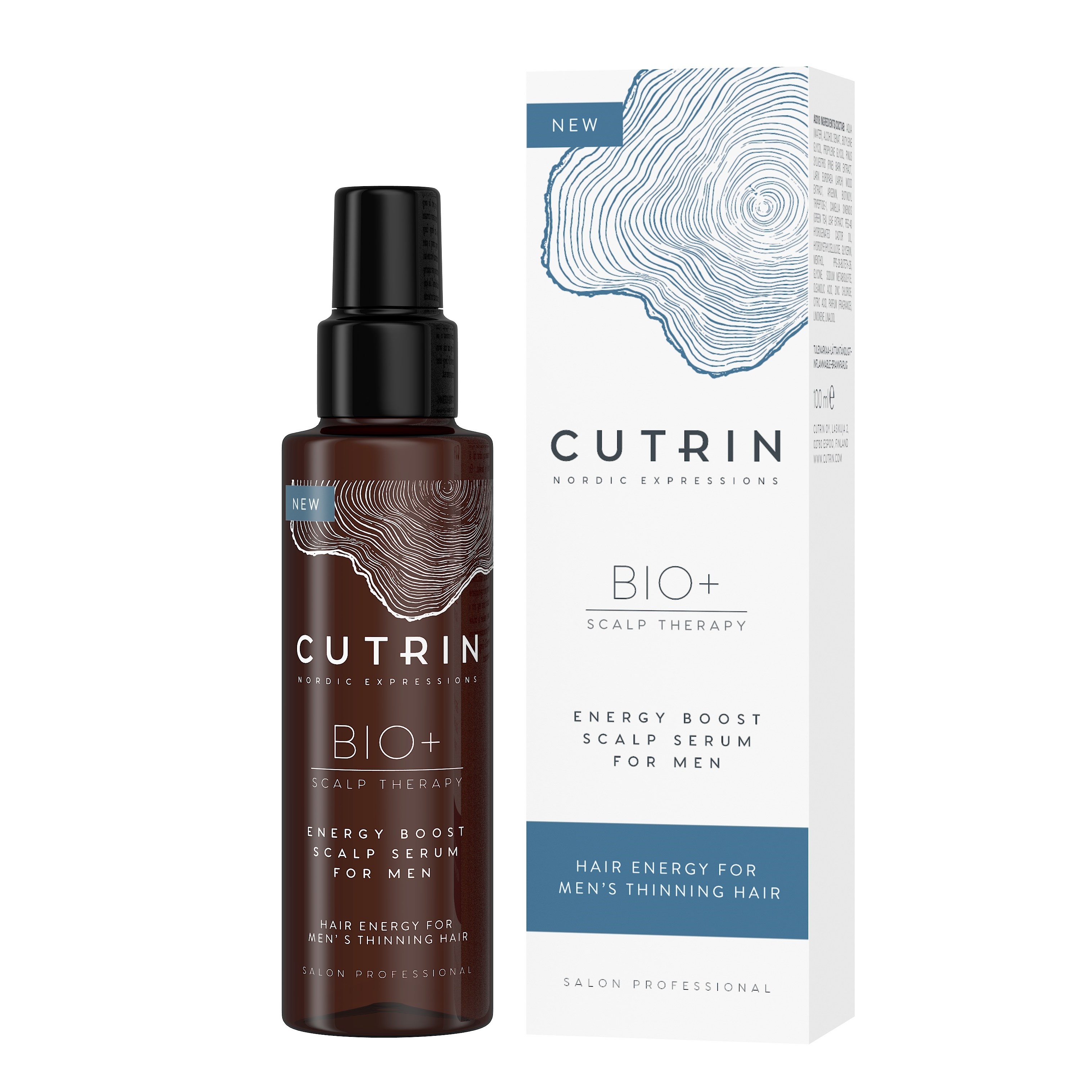Bilde av Cutrin Bio+ Energen Boost Scalp Serum For Men 100 Ml