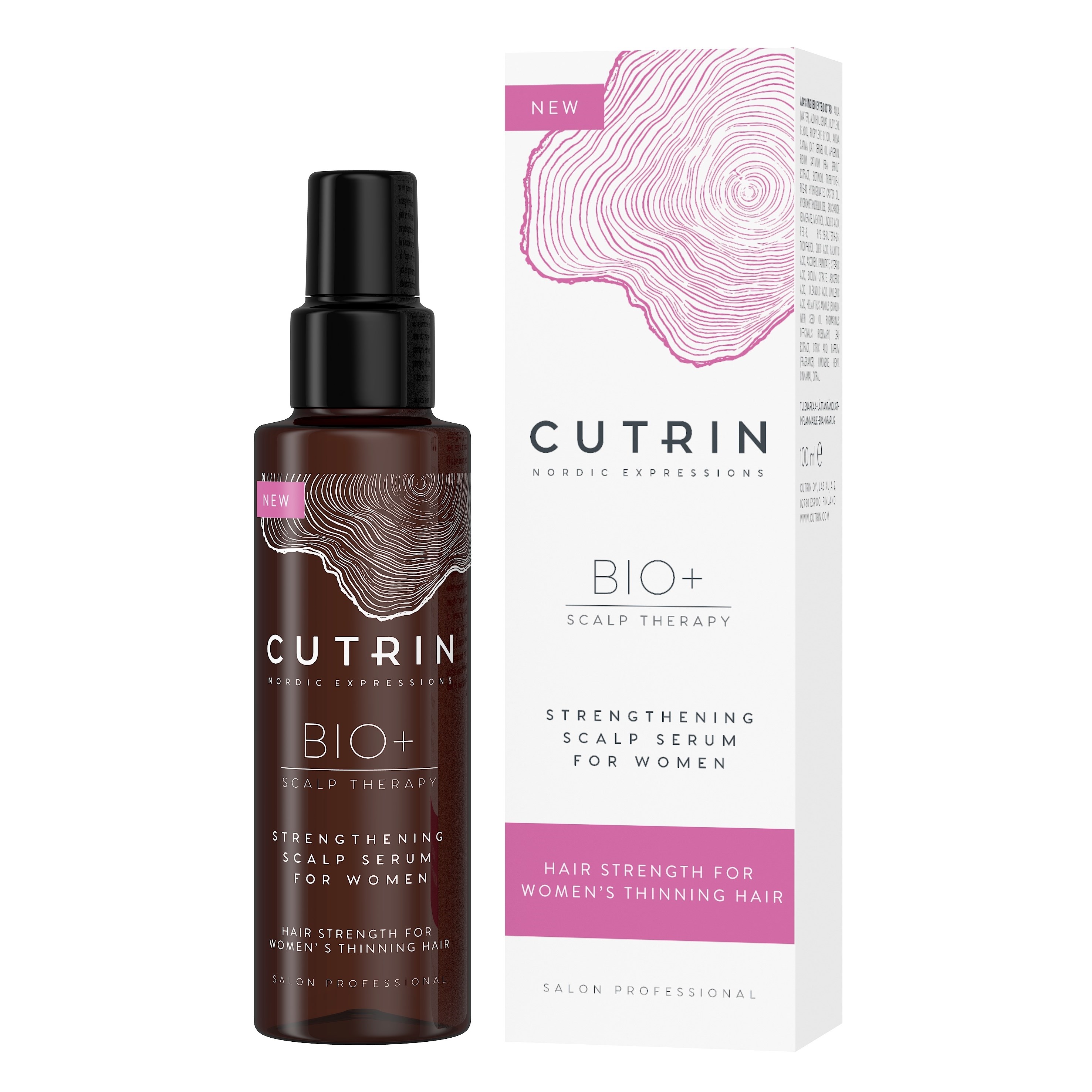 Läs mer om Cutrin BIO+ Strengthening Scalp Serum for Women 100 ml
