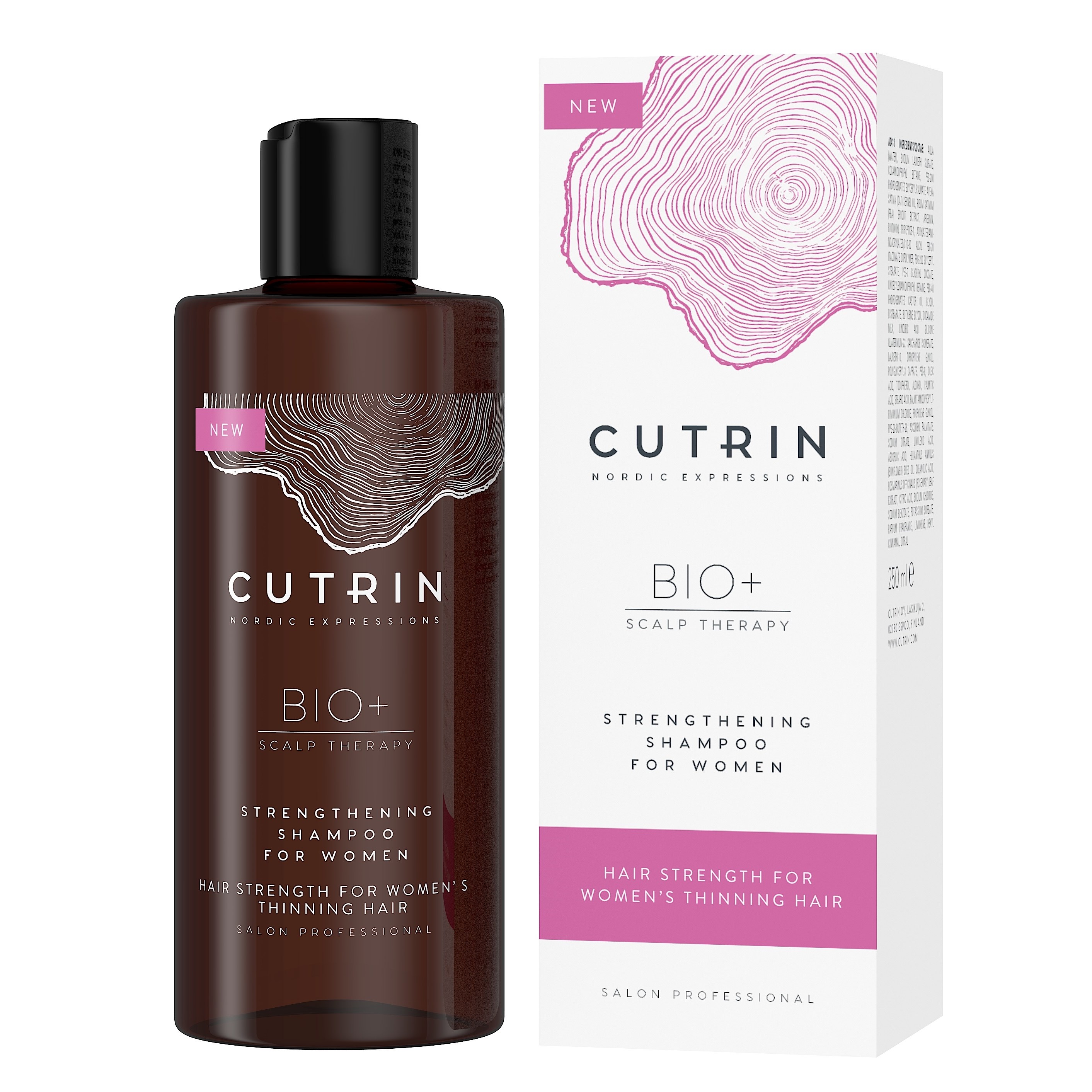 Läs mer om Cutrin BIO+ Strengthening Shampoo for Women 250 ml