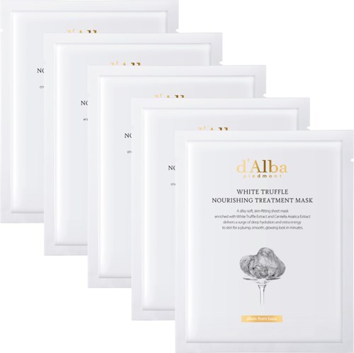 d'Alba White Truffle Nourishing Treatment Mask 5 st