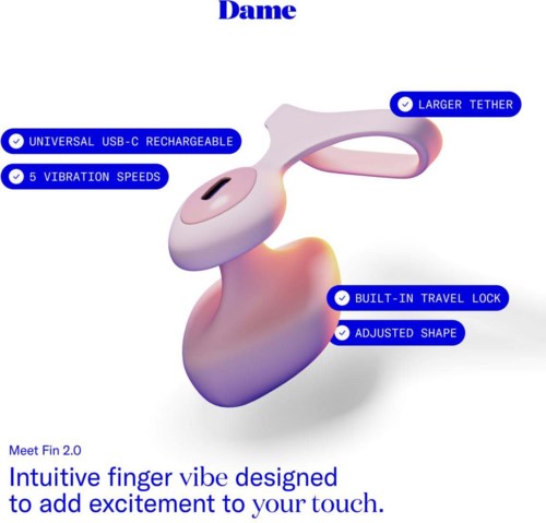 Dame Finger Vibrator - Fin