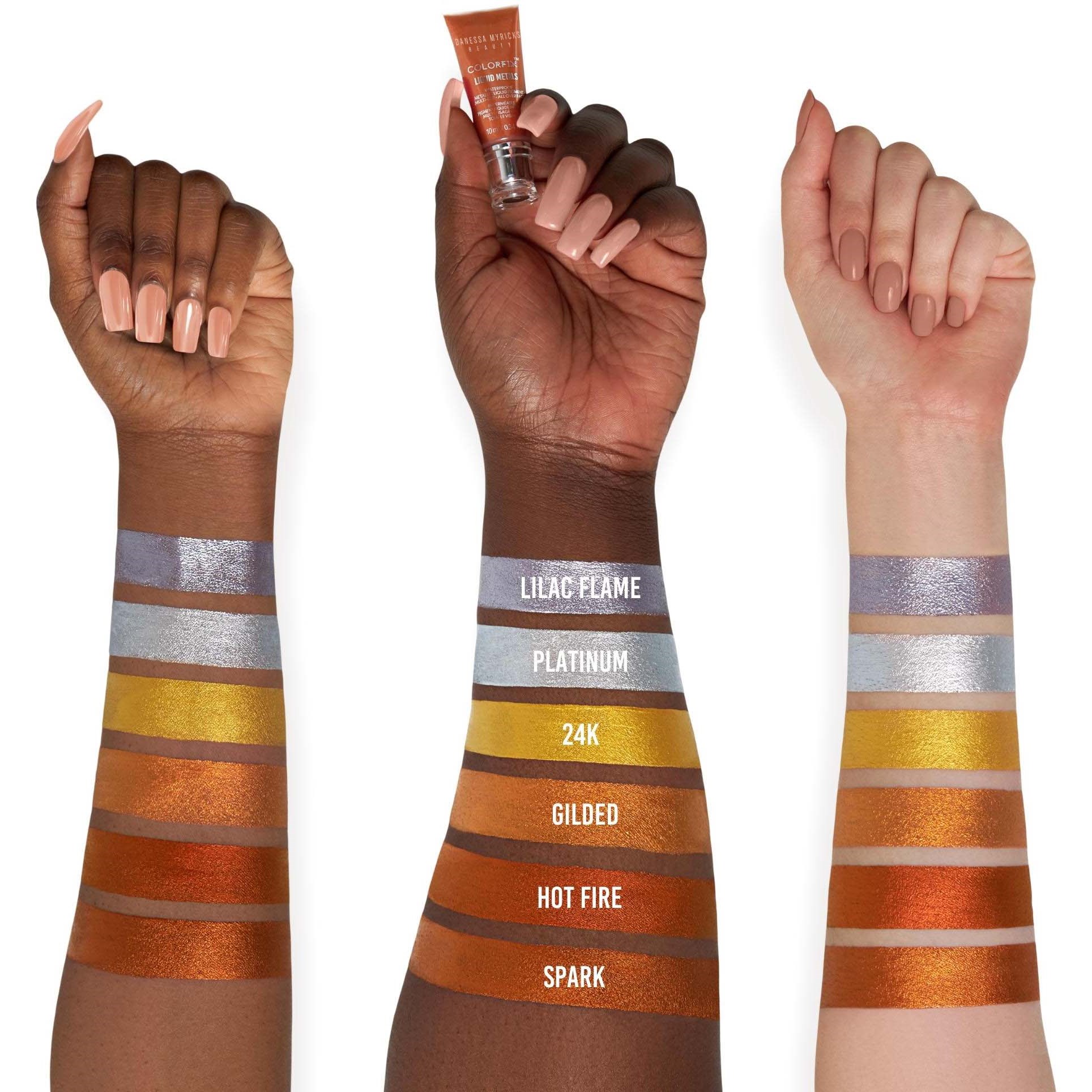 Danessa Myricks Beauty Colorfix Liquid Metals 24K (obrázok 3)