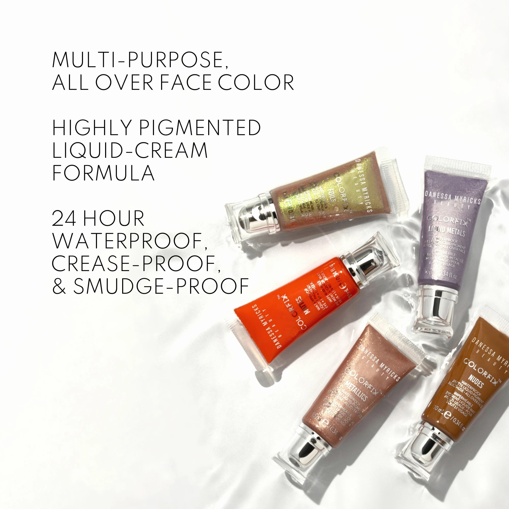 Danessa Myricks Beauty Colorfix Liquid Metals 24K (obrázok 5)