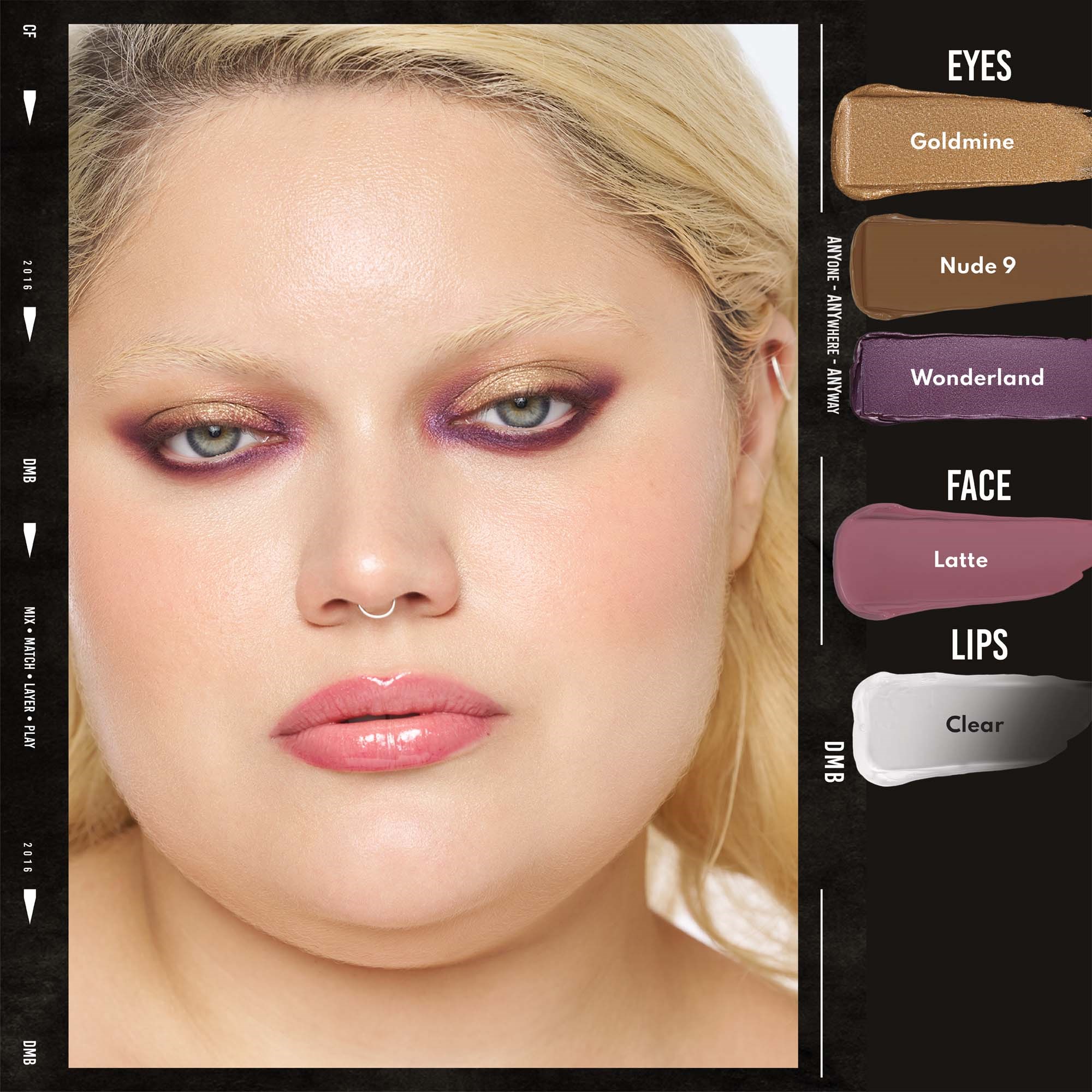 Danessa Myricks Beauty Colorfix Metallics Wonderland (obrázok 9)