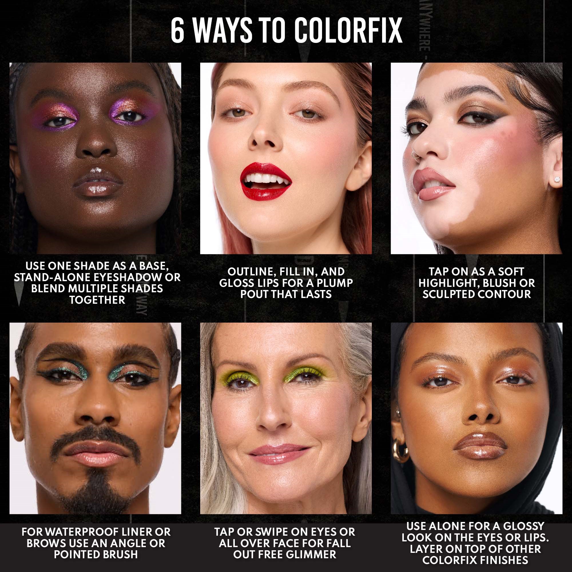 Danessa Myricks Beauty Colorfix Sparklers Flare (obrázok 4)