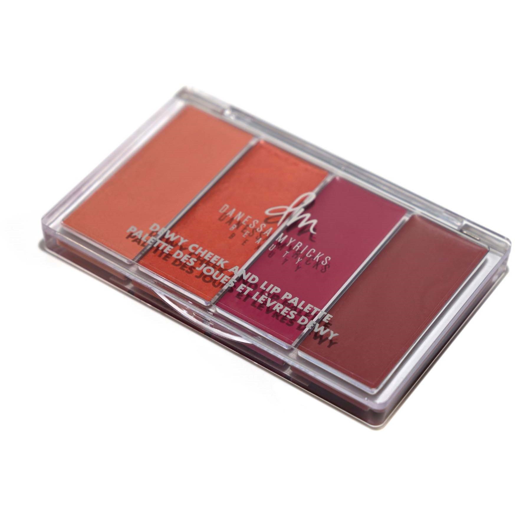 Danessa Myricks Beauty Dewy Cheek & Lip Palette Dew It Flirty billede