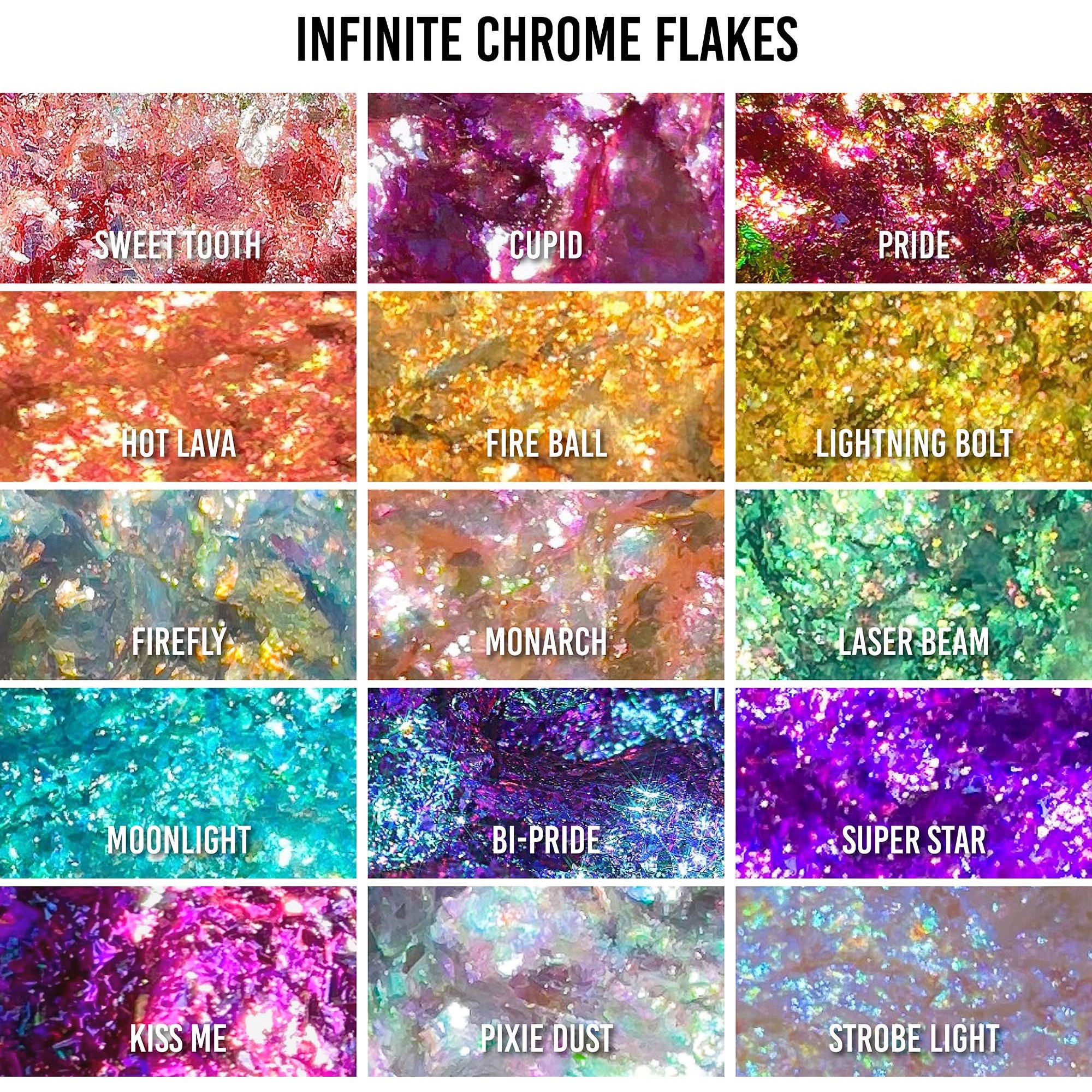 Danessa Myricks Beauty Infinite Chrome Flakes Moonlight (obrázok 4)