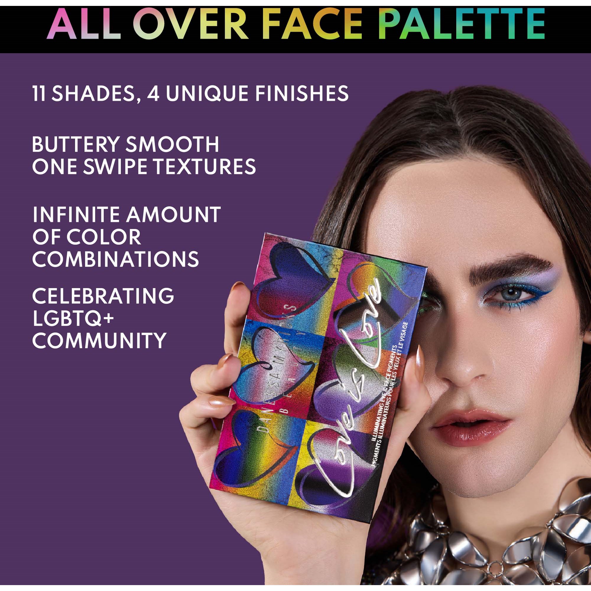 Danessa Myricks Beauty Pride Palette Love Is Love (obrázok 3)