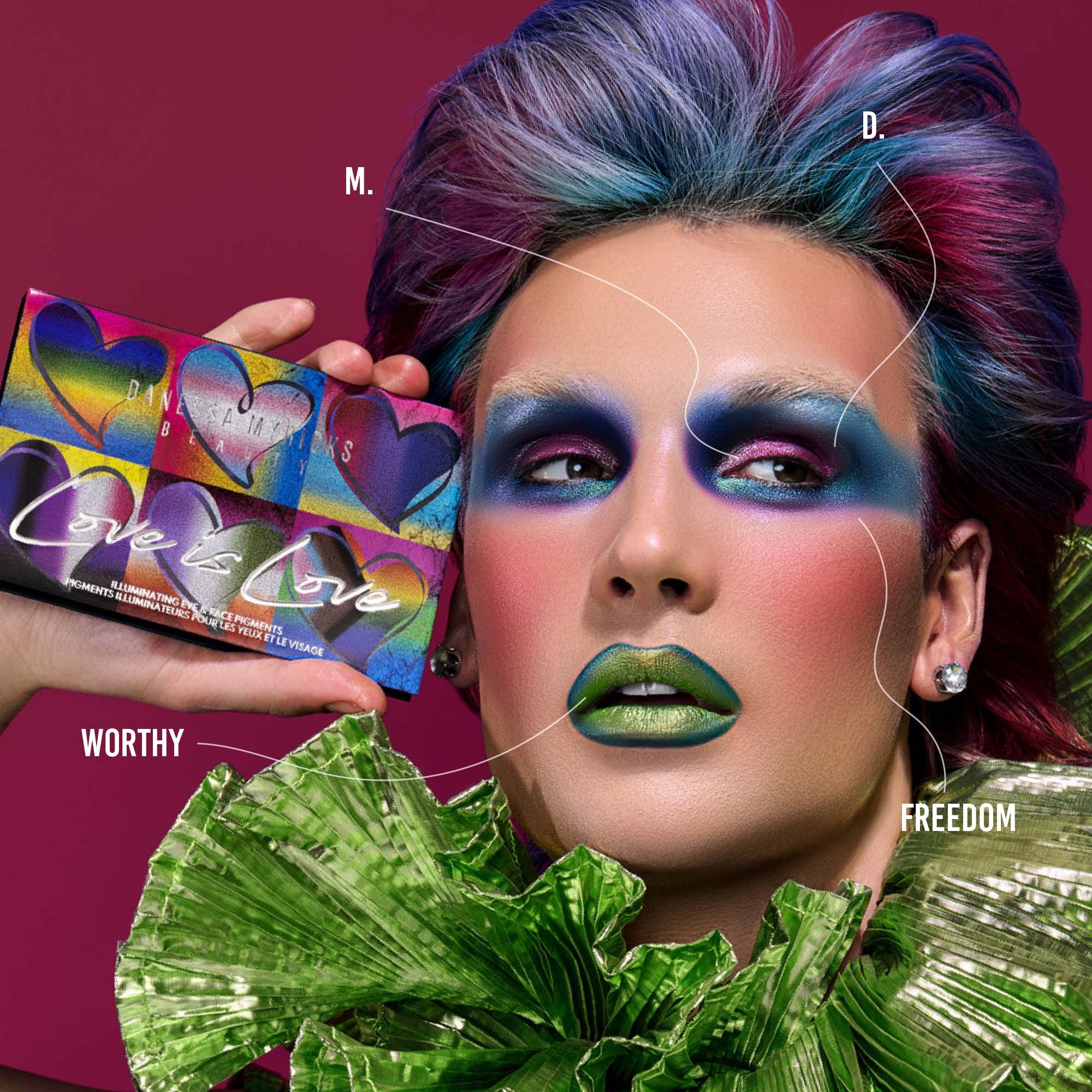 Danessa Myricks Beauty Pride Palette Love Is Love (obrázok 9)