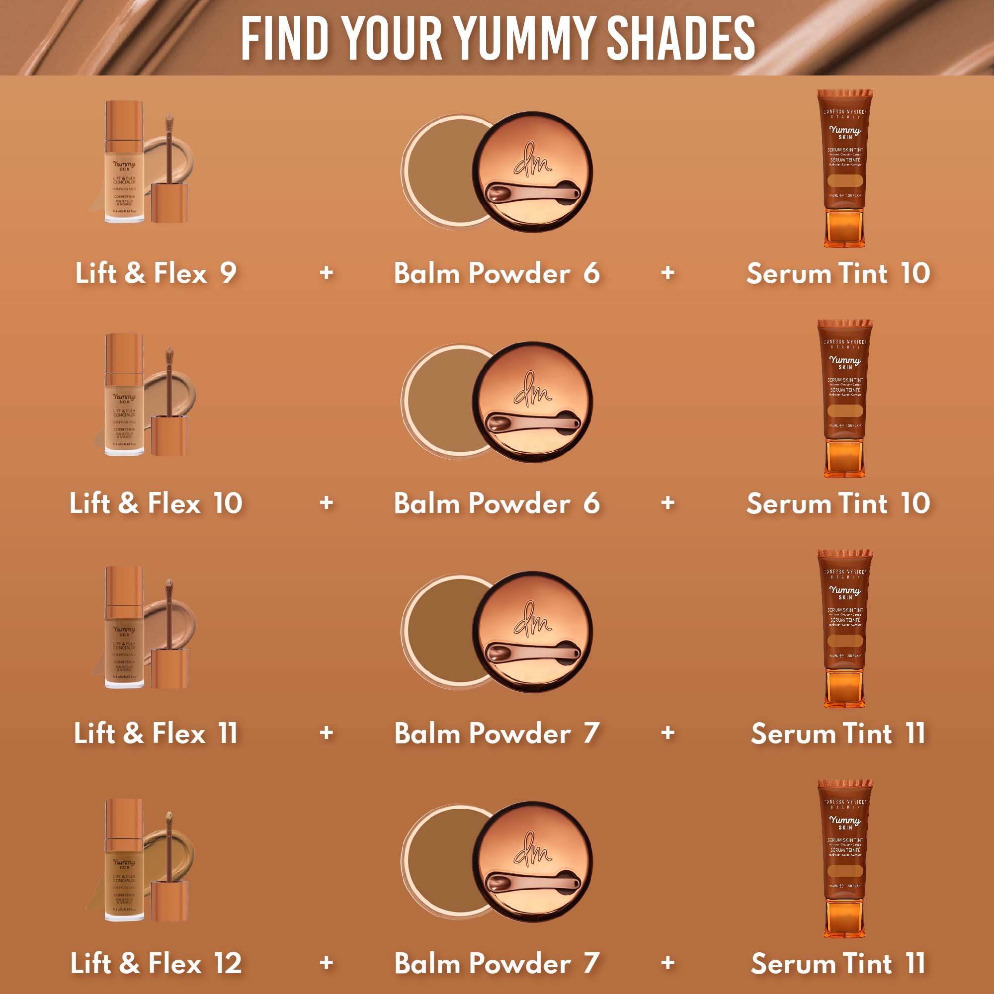 Danessa Myricks Beauty Yummy Skin Lift & Flex Concealer 10 Medium to T (obrázok 11)