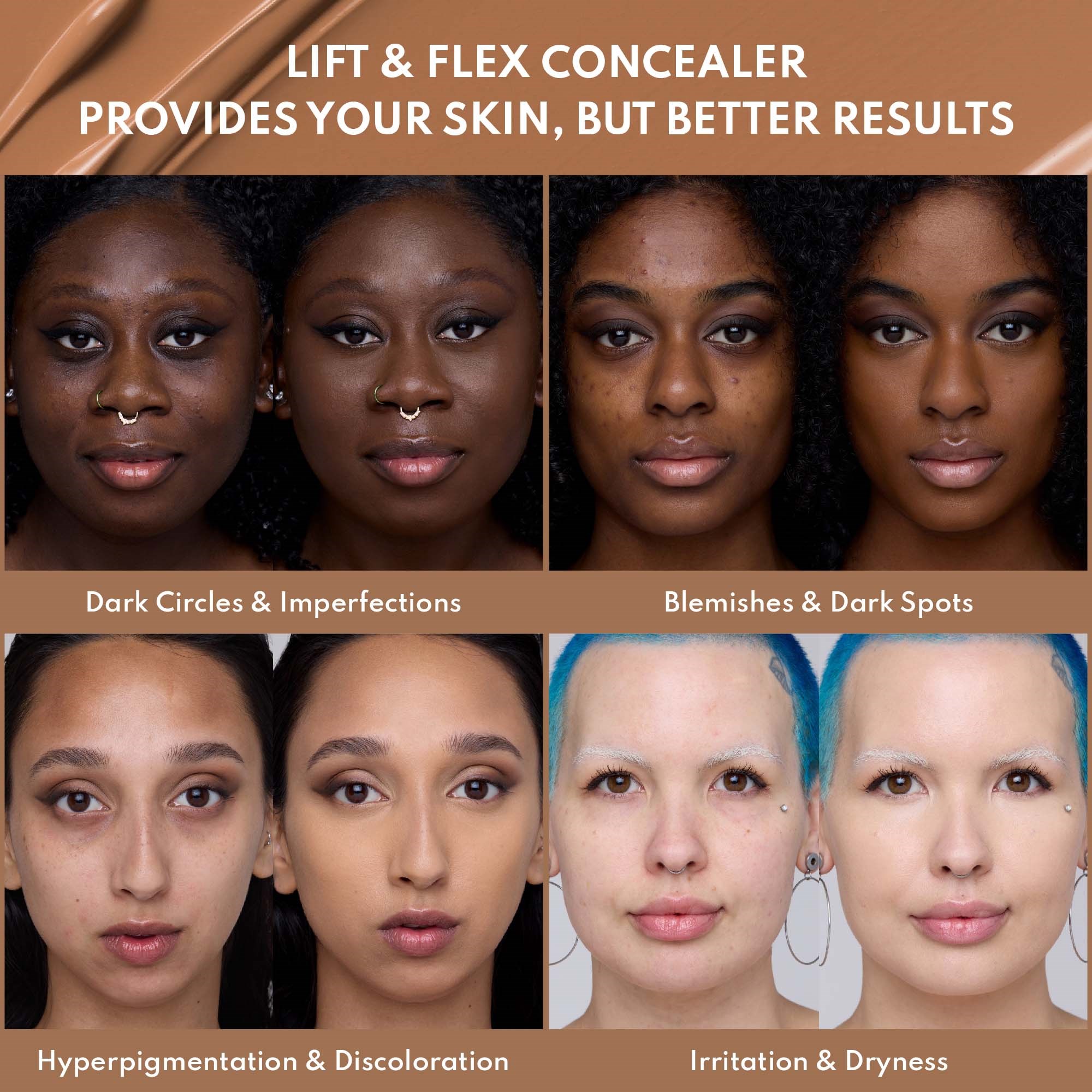 Danessa Myricks Beauty Yummy Skin Lift & Flex Concealer 20 Dark to Dee (obrázok 8)