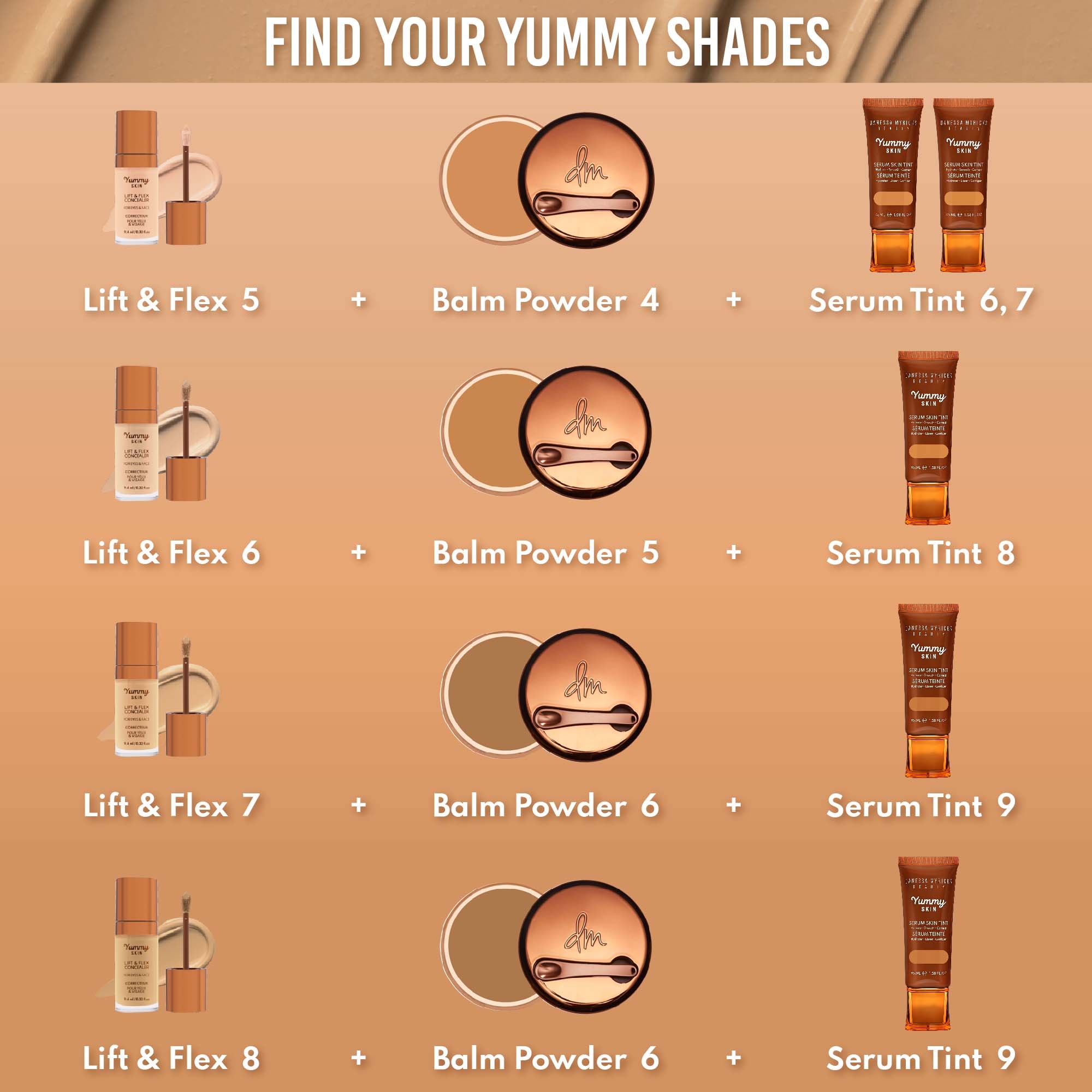 Danessa Myricks Beauty Yummy Skin Lift & Flex Concealer 7 Light to Med (obrázok 11)