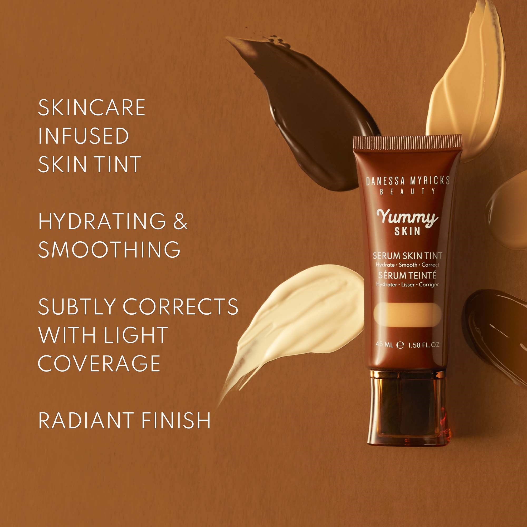 Danessa Myricks Beauty Yummy Skin Serum Skin Tint - krem koloryzujący (obrázok 7)