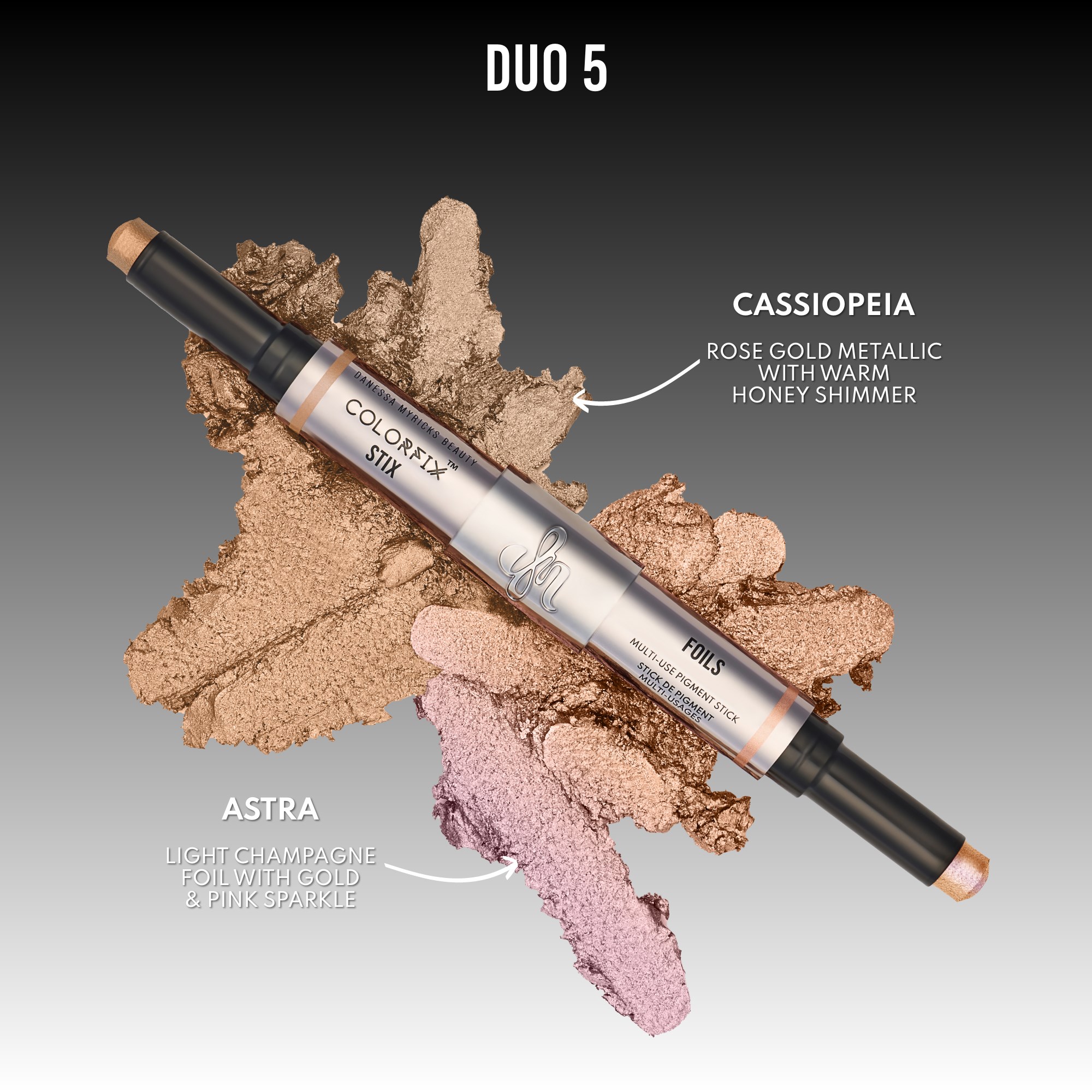 Danessa Myricks Beauty Colorfix Stix Duo 5 Astra/Cassiopeia (obrázok 9)