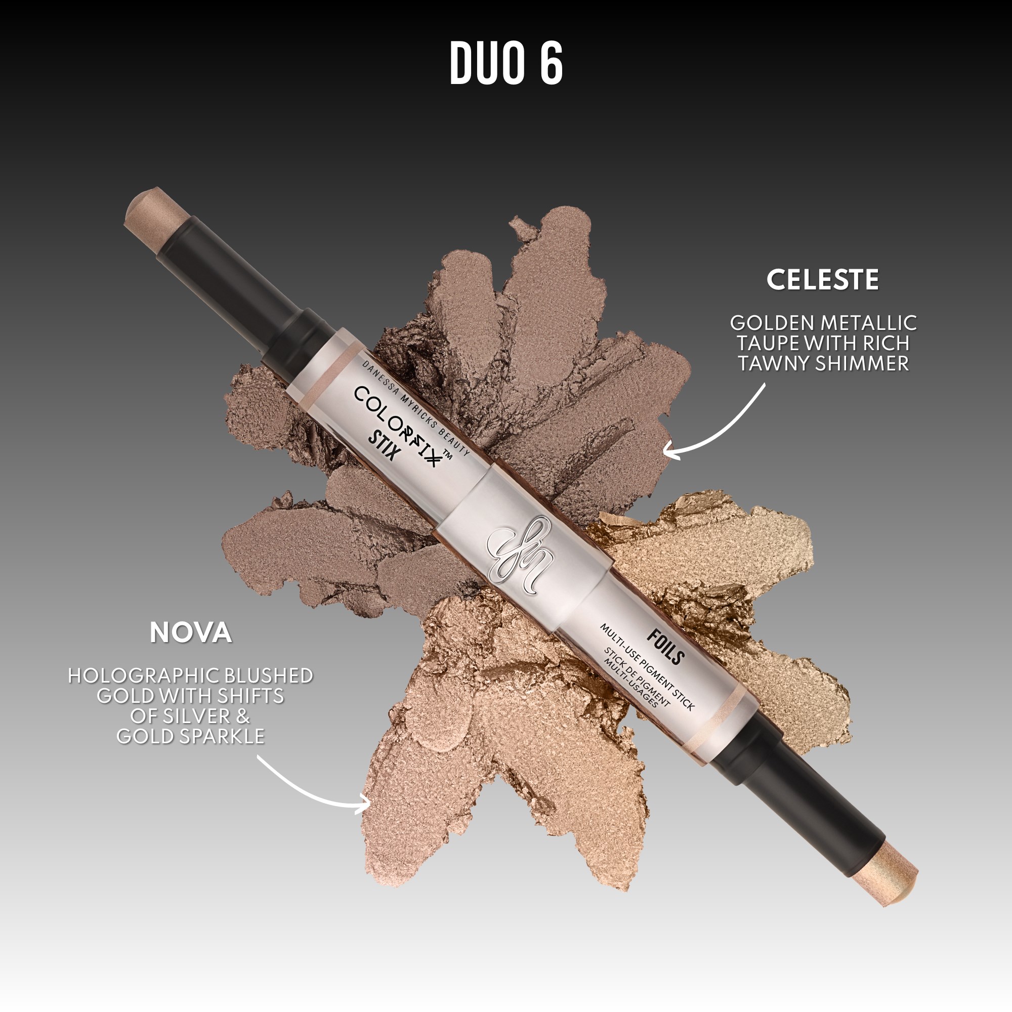 Danessa Myricks Beauty Colorfix Stix Duo 6 Celeste/Nova (obrázok 9)