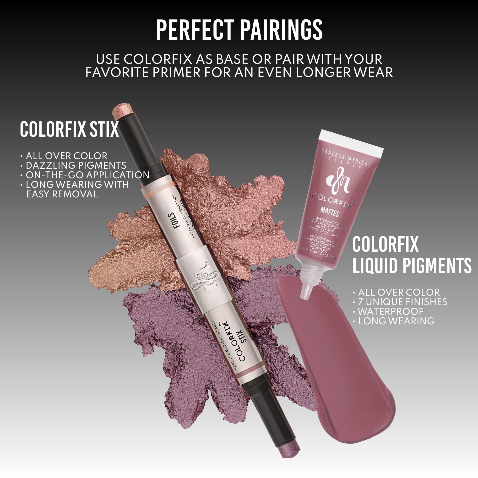 Danessa Myricks Beauty Colorfix Stix Duo 8 Draco/ Meteorite (obrázok 8)