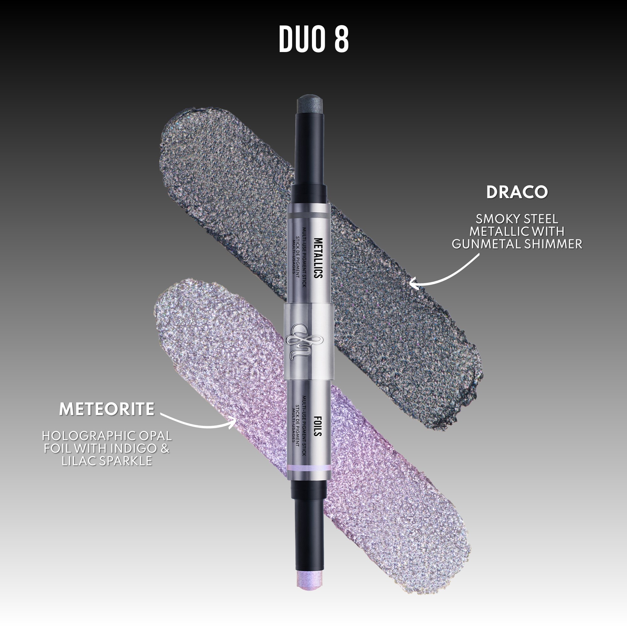 Danessa Myricks Beauty Colorfix Stix Duo 8 Draco/ Meteorite (obrázok 9)