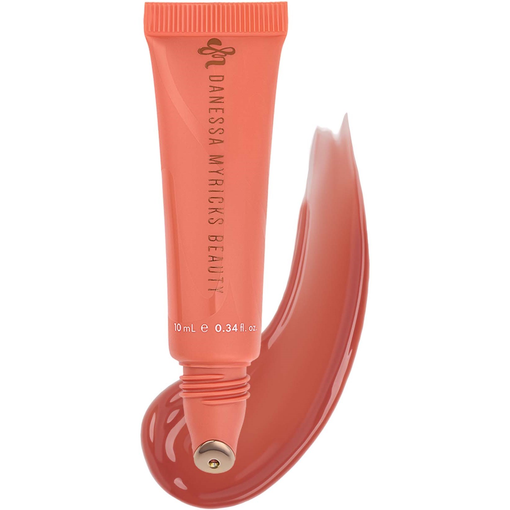 Danessa Myricks Beauty Glosswork 4D Ultra Shine Plumping Gloss Hot Girl Peach