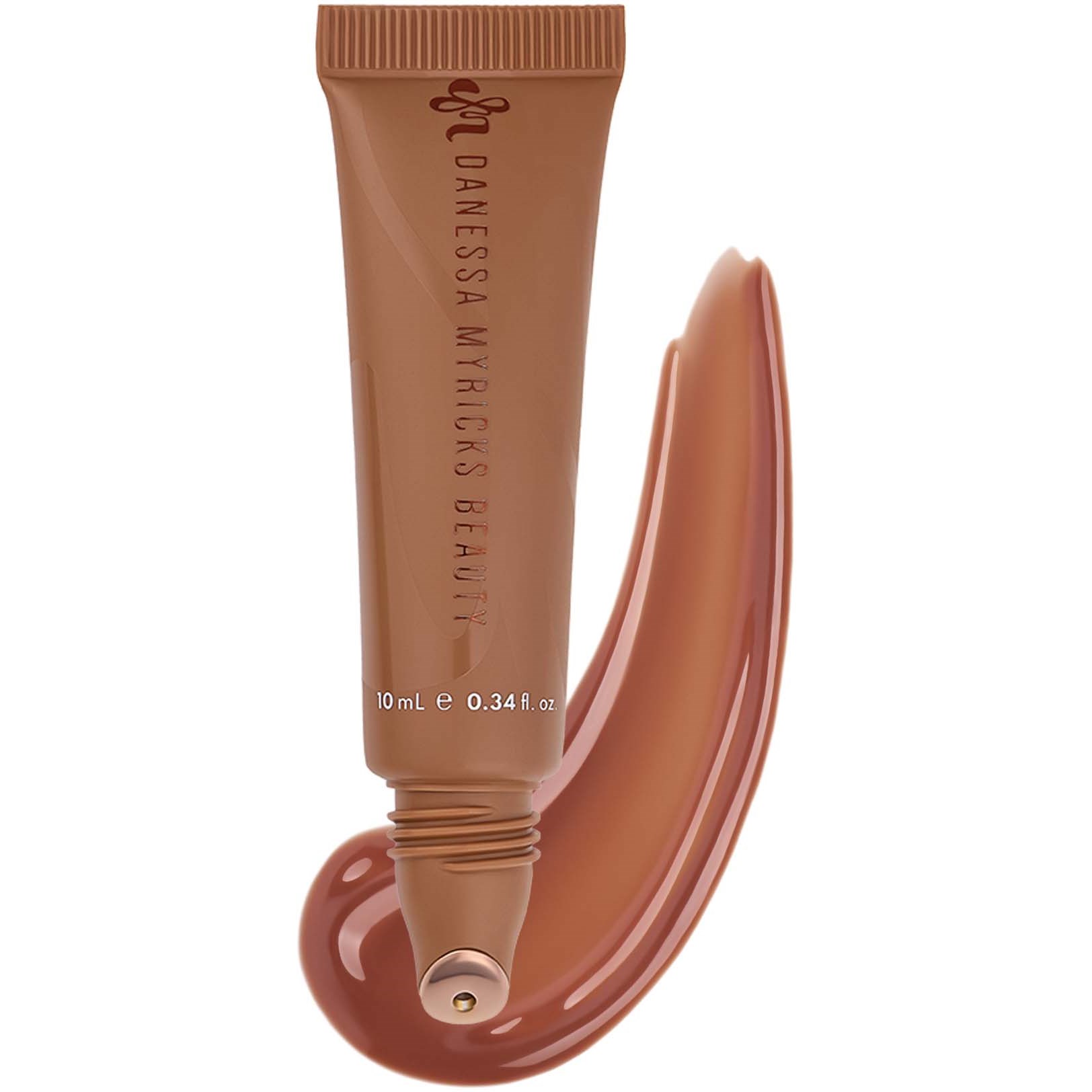 Danessa Myricks Beauty Glosswork 4D Ultra Shine Plumping Gloss Spiced Latte
