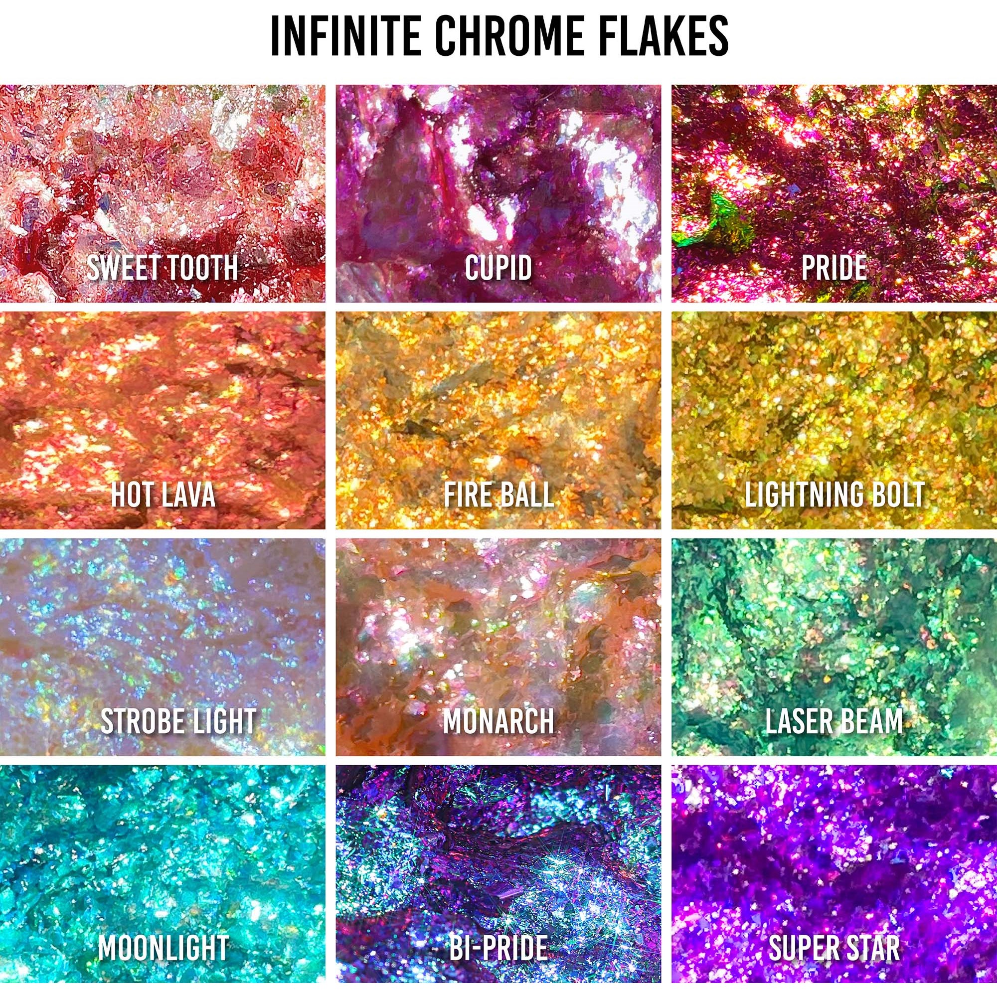 Danessa Myricks Beauty Infinite Chrome Flakes Firefly (obrázok 3)