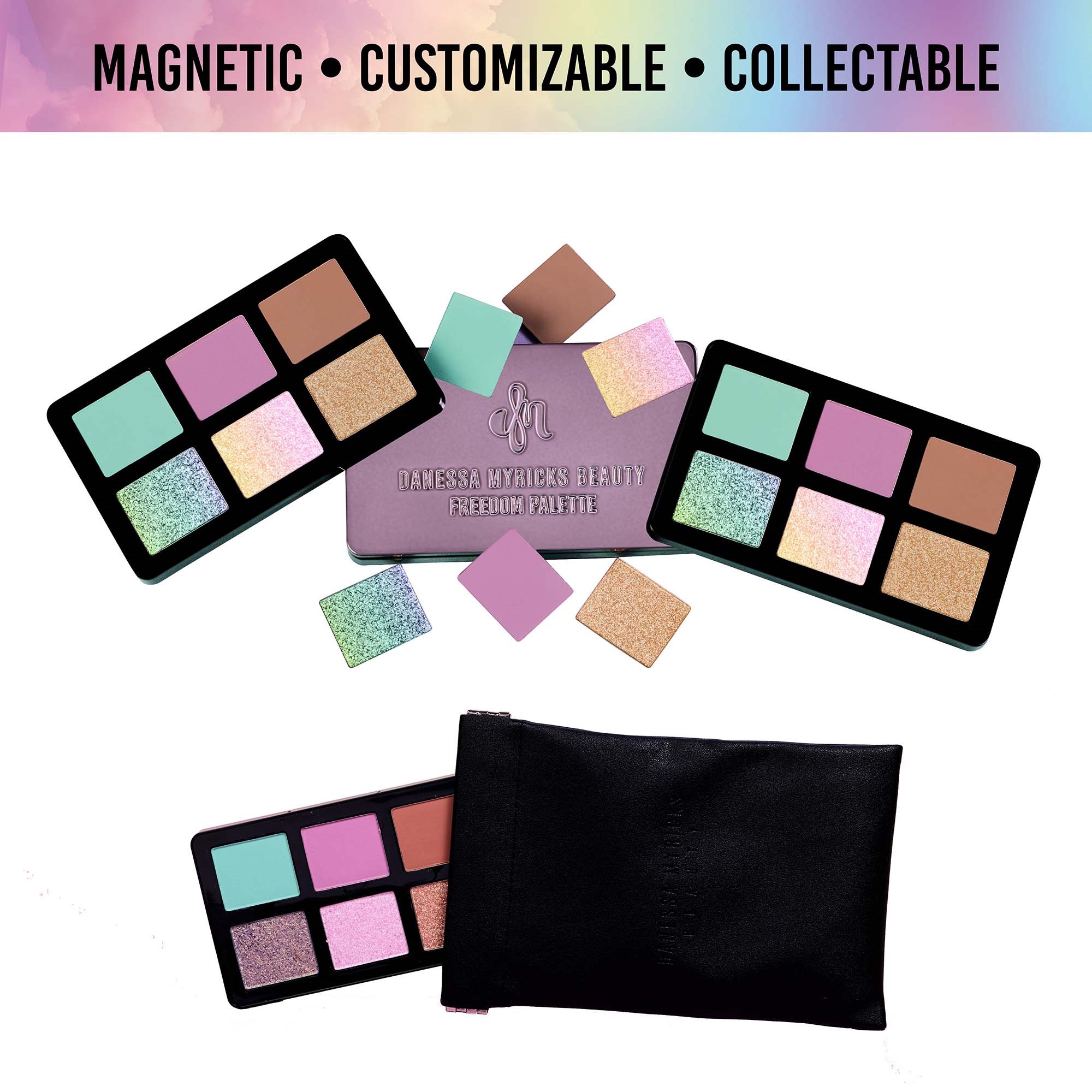 Danessa Myricks Beauty Lightwork Freedom Mini Palette - paleta cieni P (obrázok 11)