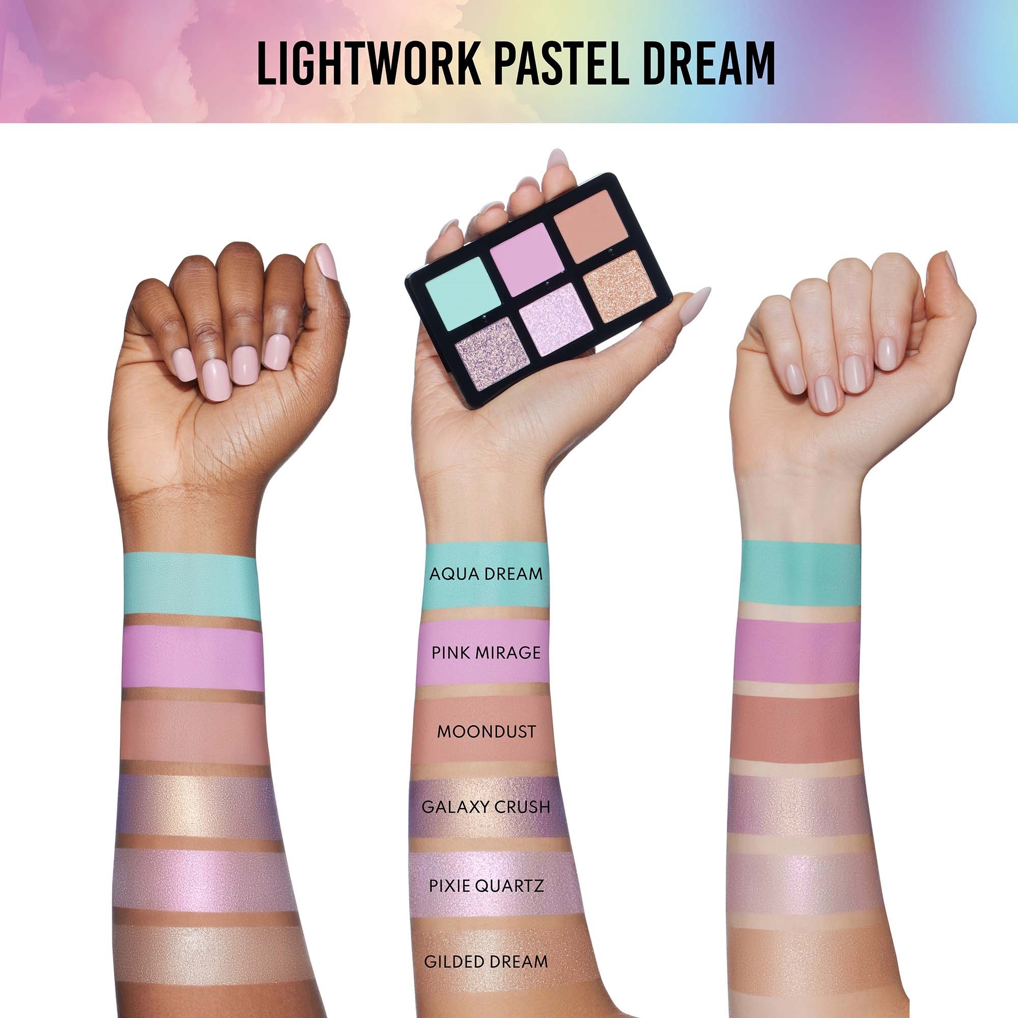 Danessa Myricks Beauty Lightwork Freedom Mini Palette - paleta cieni P (obrázok 3)