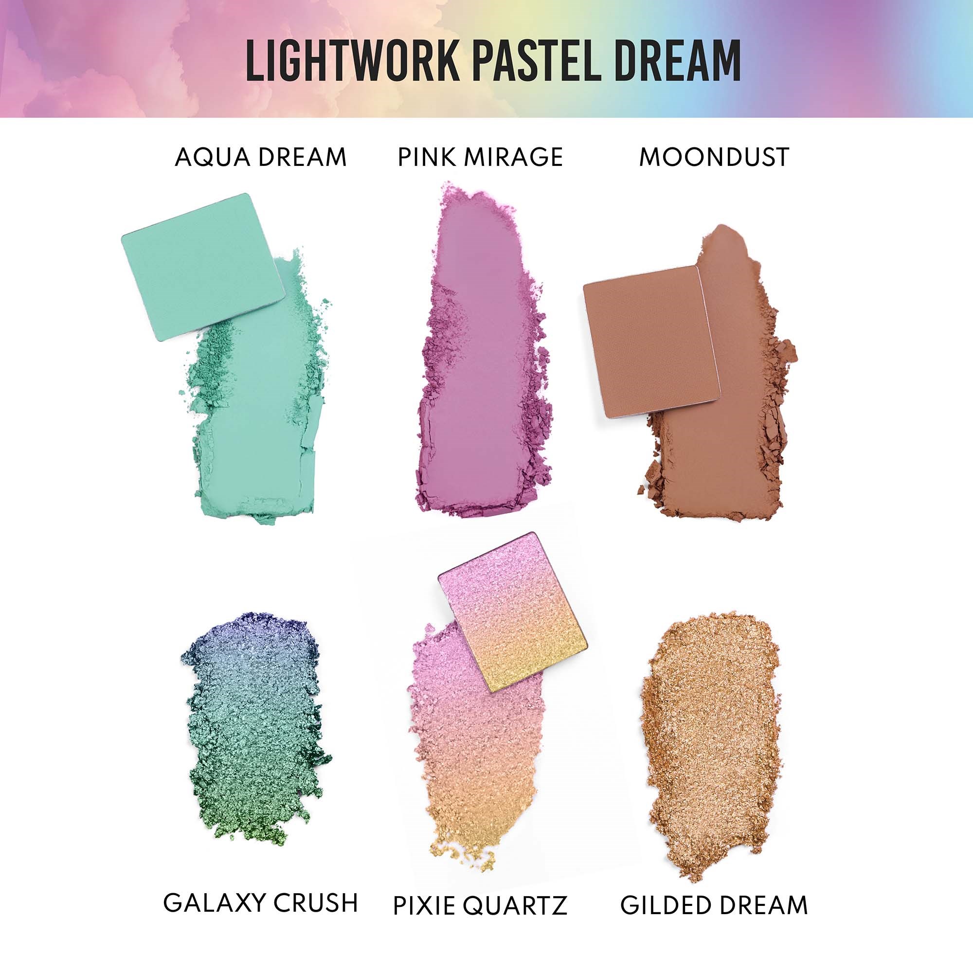 Danessa Myricks Beauty Lightwork Freedom Mini Palette - paleta cieni P (obrázok 4)