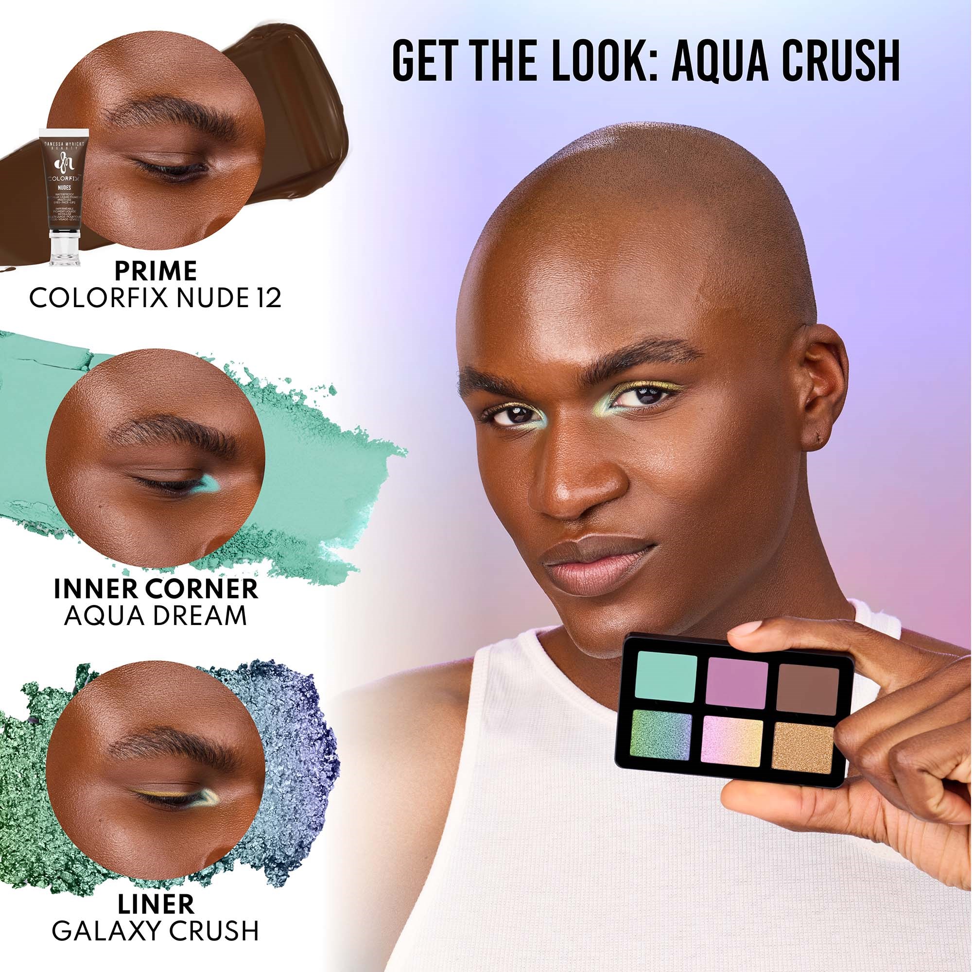 Danessa Myricks Beauty Lightwork Freedom Mini Palette - paleta cieni P (obrázok 9)