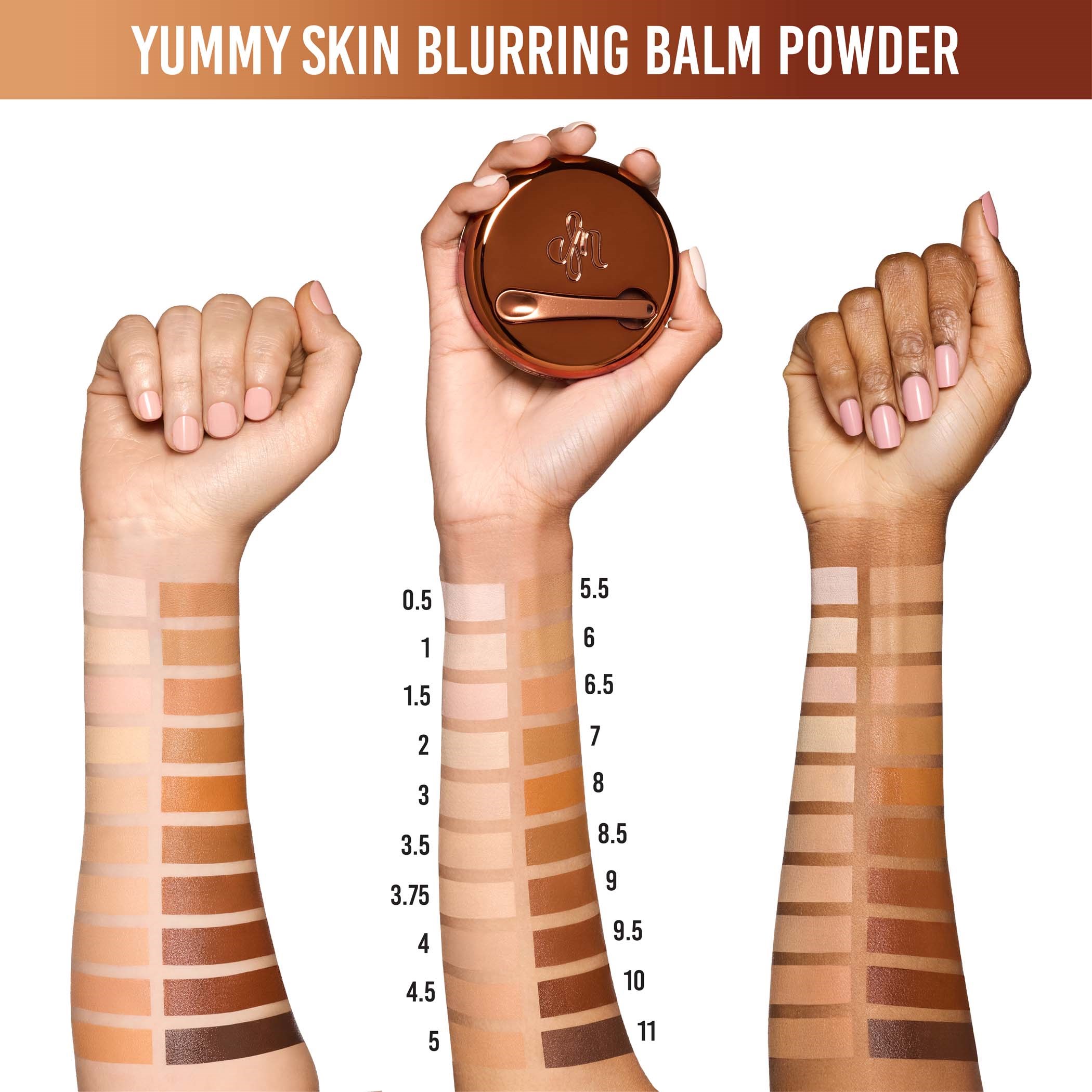 Danessa Myricks Beauty Yummy Skin Blurring Balm Powder 08 (obrázok 3)