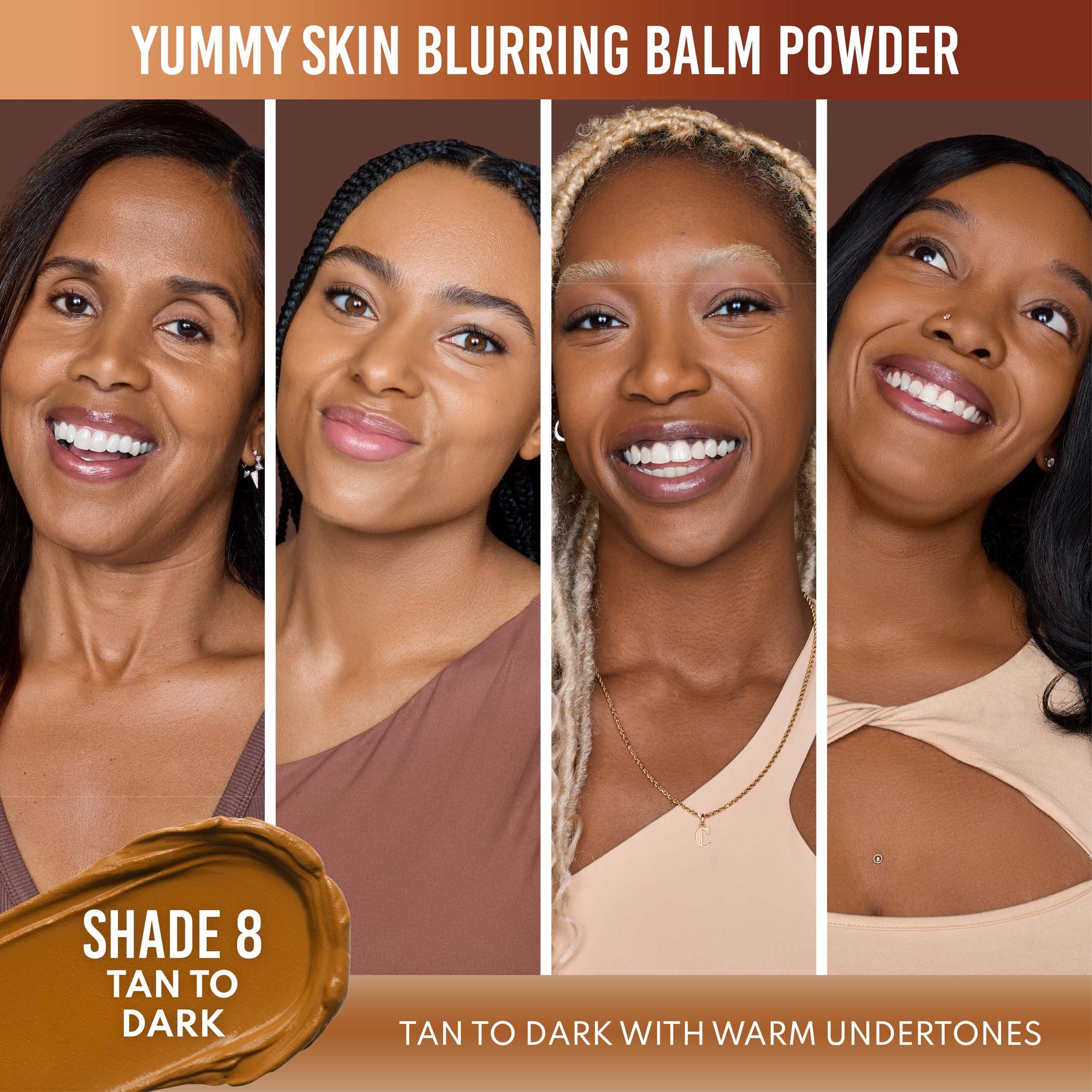 Danessa Myricks Beauty Yummy Skin Blurring Balm Powder 08 (obrázok 5)
