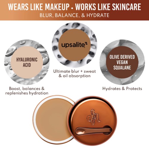 Компактная пудра Danessa Myricks Beauty Yummy Skin Blurring Balm Powder бальзам-пудра, оттенок 08, 18 г — фото 7