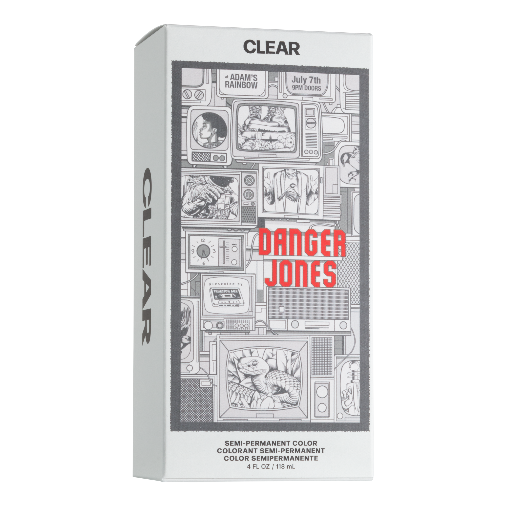 Danger Jones Semi-Permanent Color Clear billede