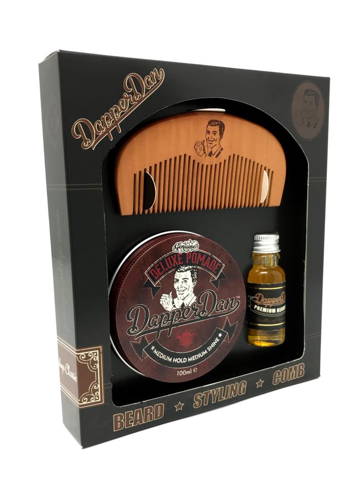 Dapper Dan Hairy Man Combo Gift Set-Deluxe Pomade