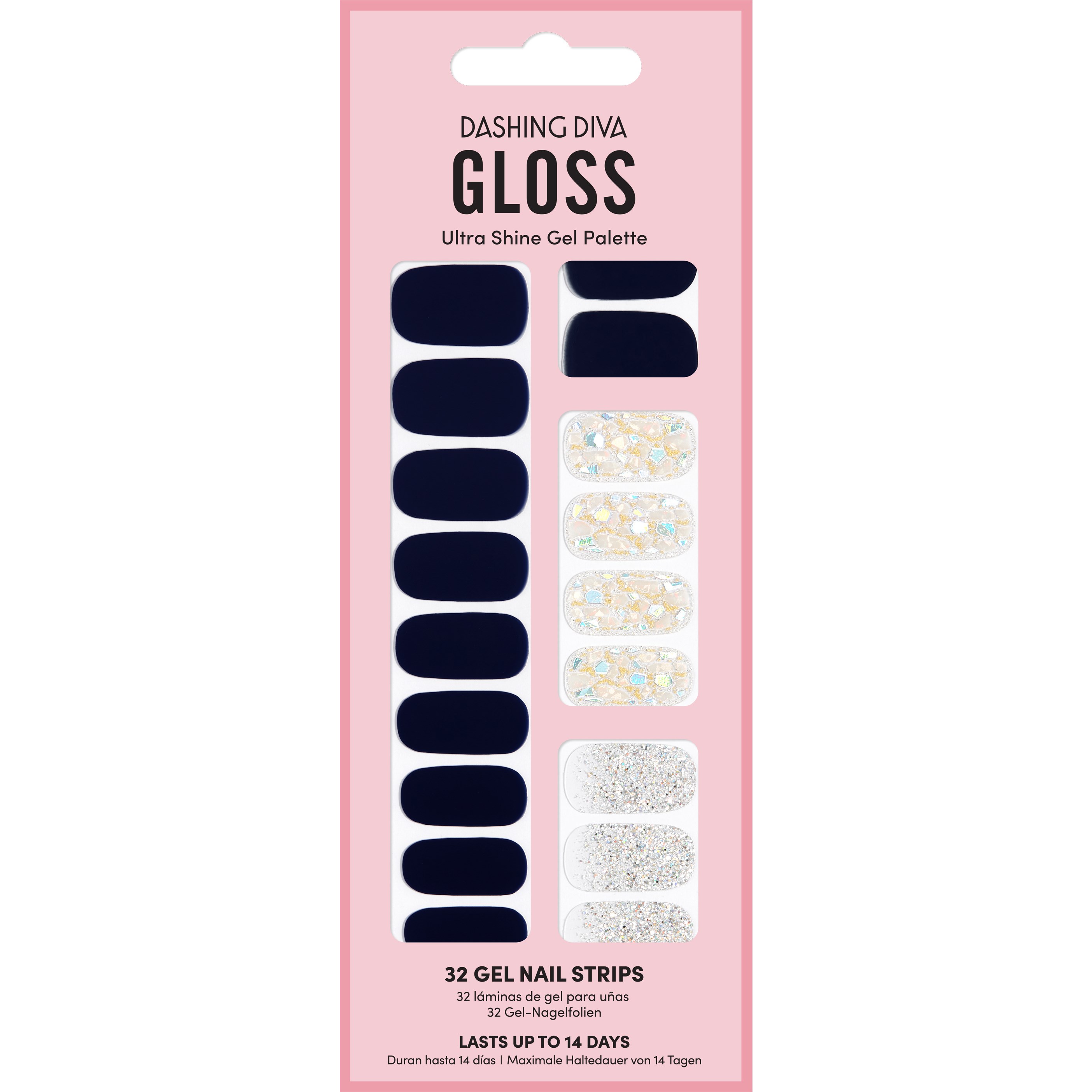 Dashing Diva Gloss Palette Gel Nail Strips Classy As Always