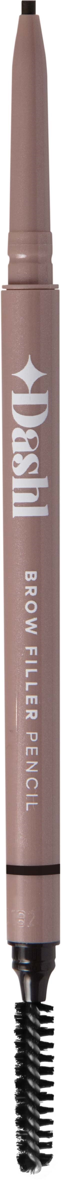 Карандаш для бровей Dashl Brow Filler Pencil ультратонкий, оттенок Granite — фото 3