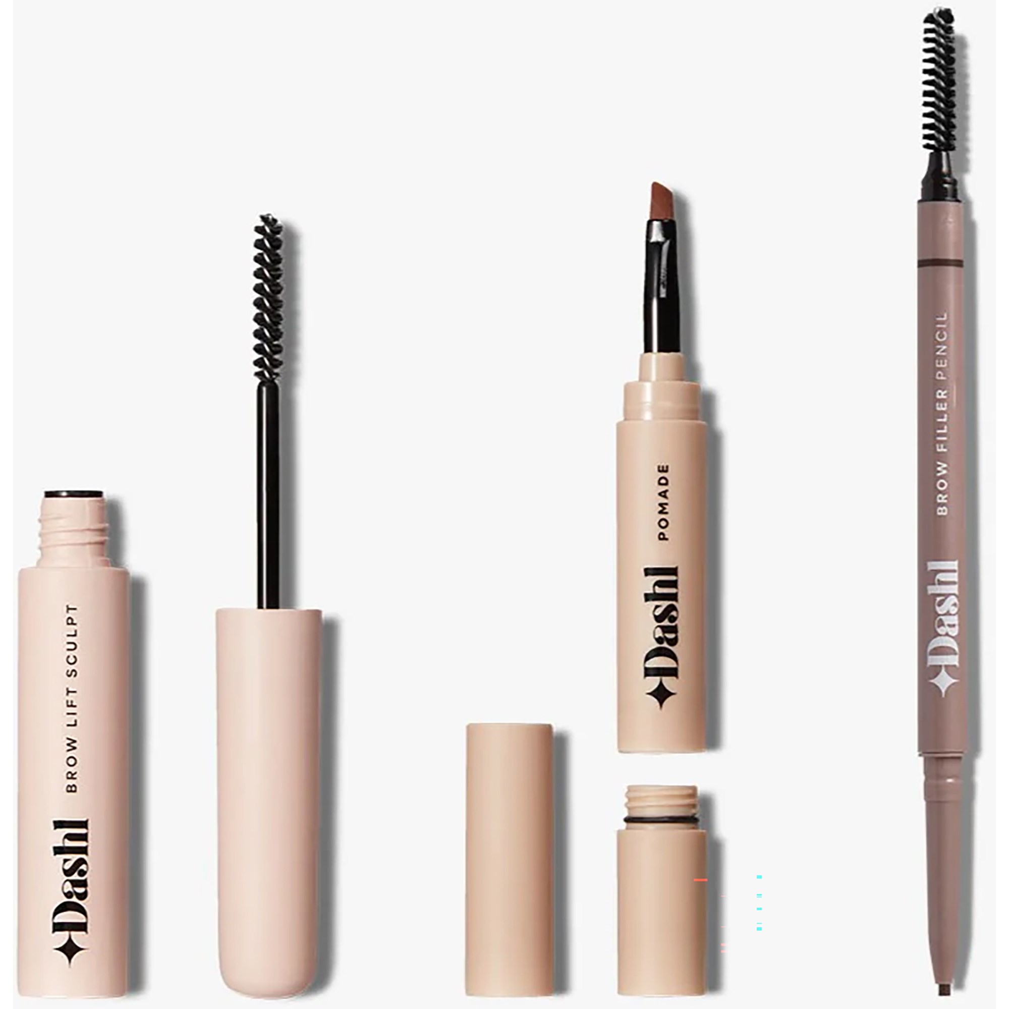 Dashl Brow Trio Kit Dark Brown (obrázok 5)