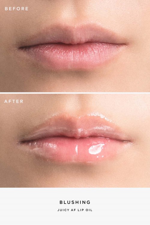 Масло для губ Dashl Juicy AF Lip Oil, со скваланом и маслом камелии, оттенок Blushing — фото 7