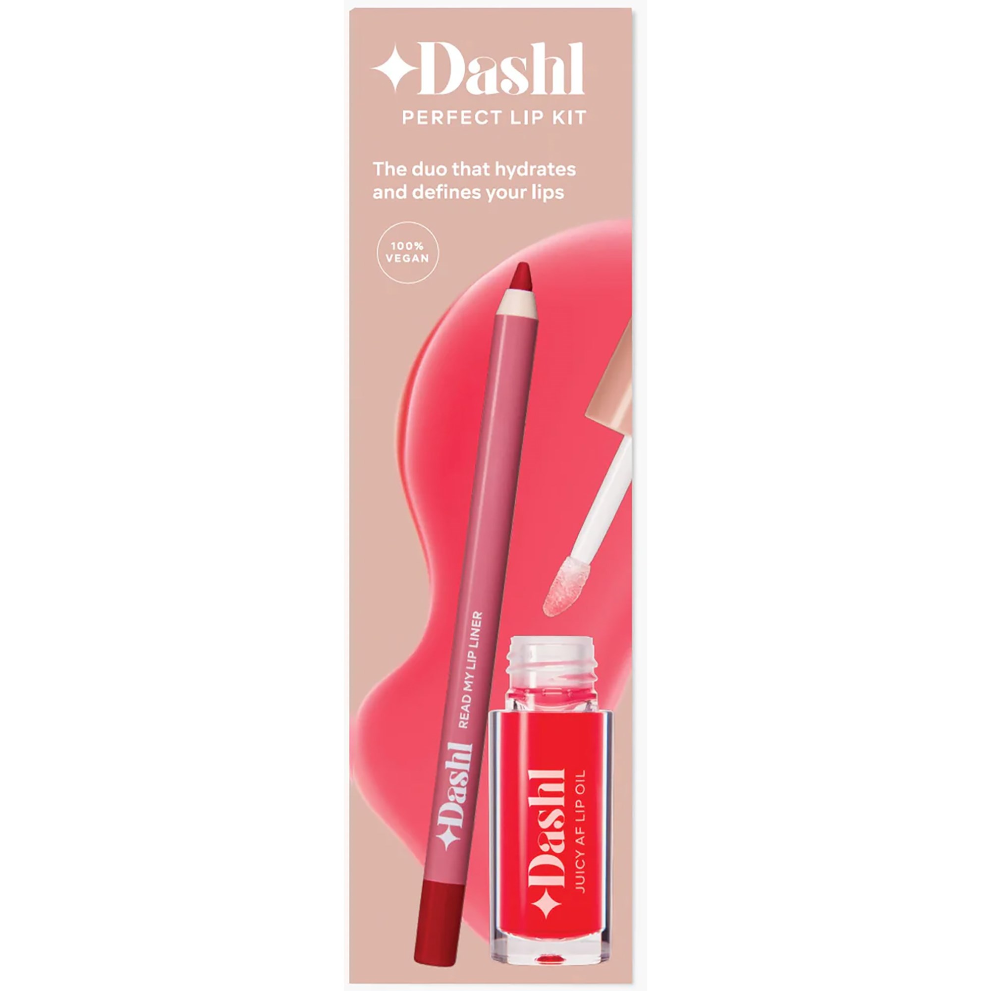 Läs mer om Dashl Perfect Lip Kit Ruby Forever / Lust For Love